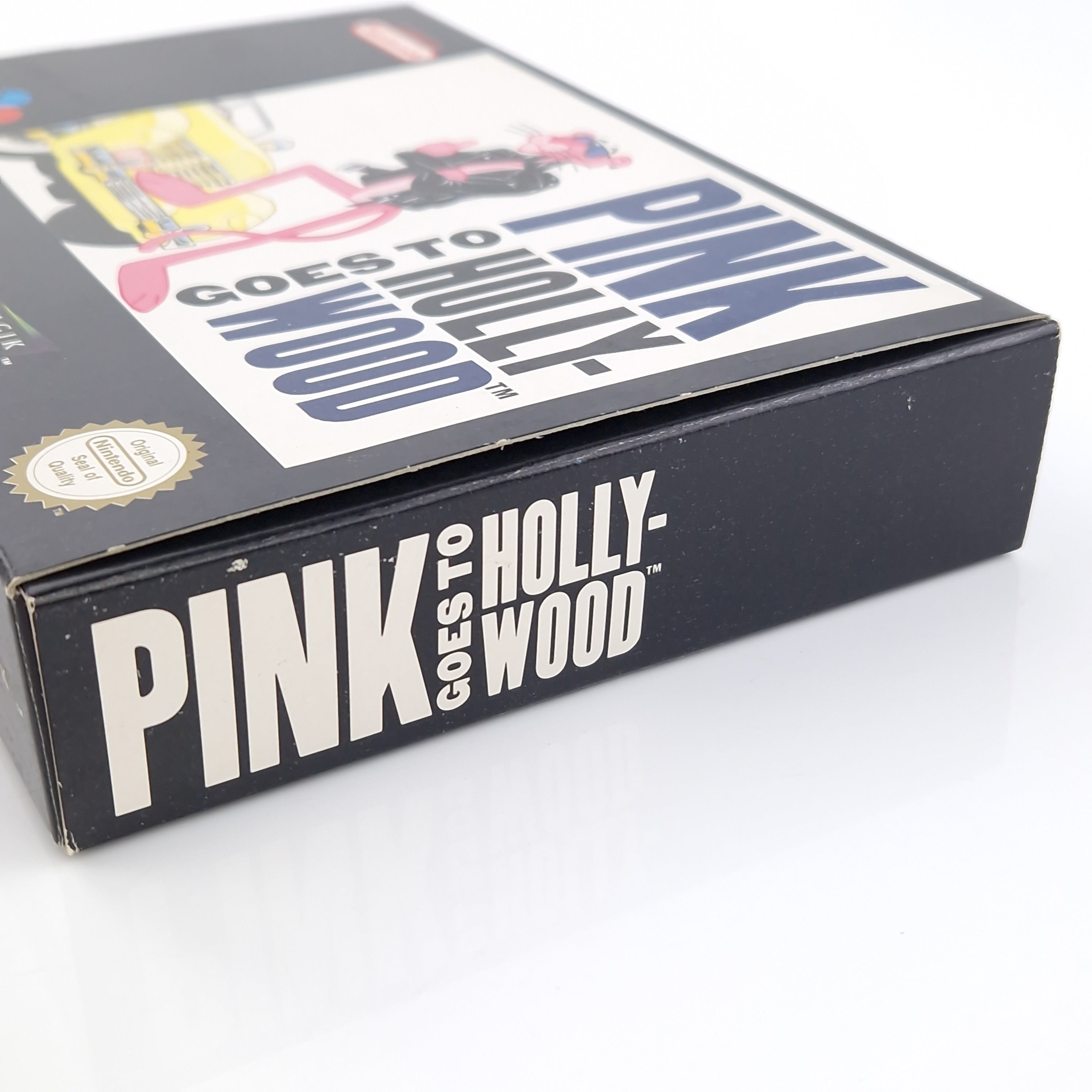Super Nintendo Spiel – Pink Goes to Hollywood SNES PAL OVP