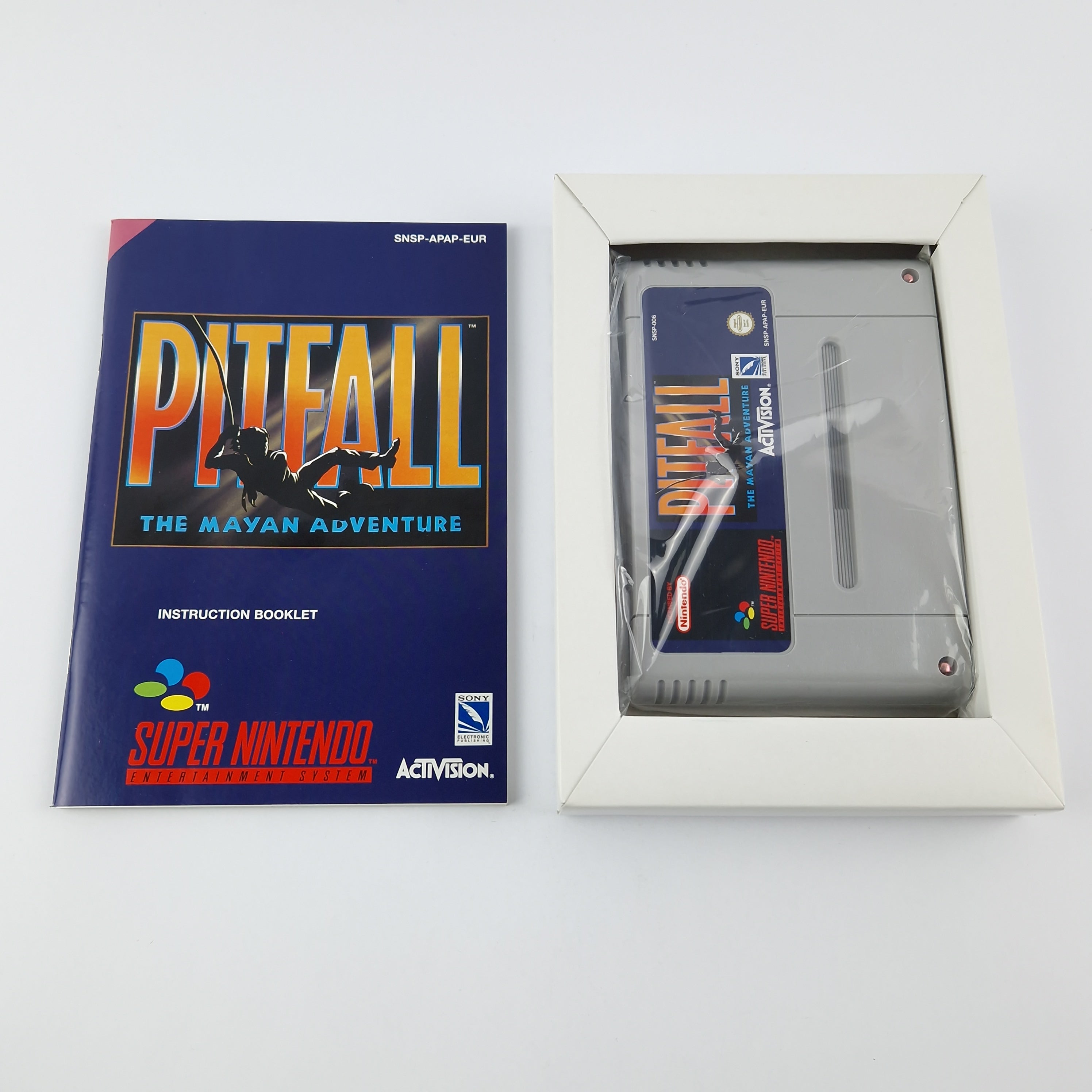 Super Nintendo Spiel – Pitfall The Mayan Adventure OVP PAL