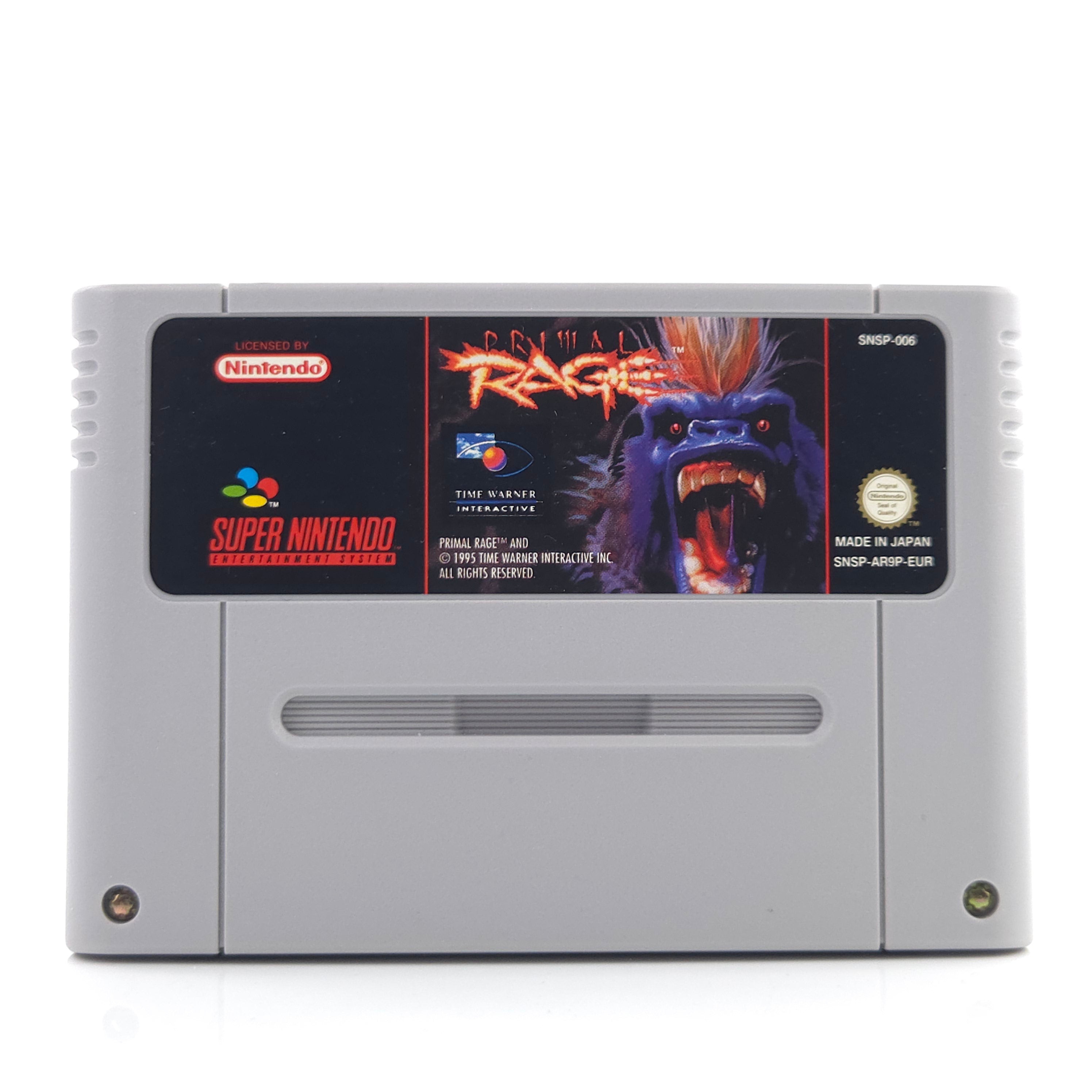 Super Nintendo Spiel Primal Rage SNES Modul PAL EUR