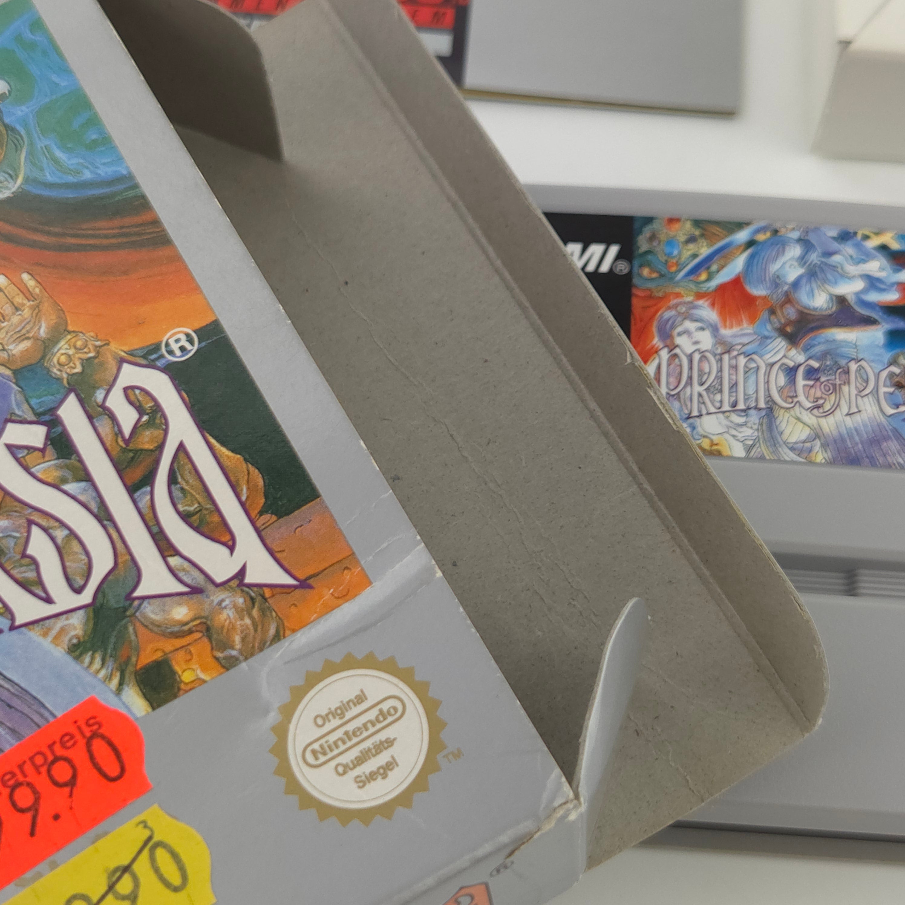 Super Nintendo Spiel Prince of Persia OVP PAL