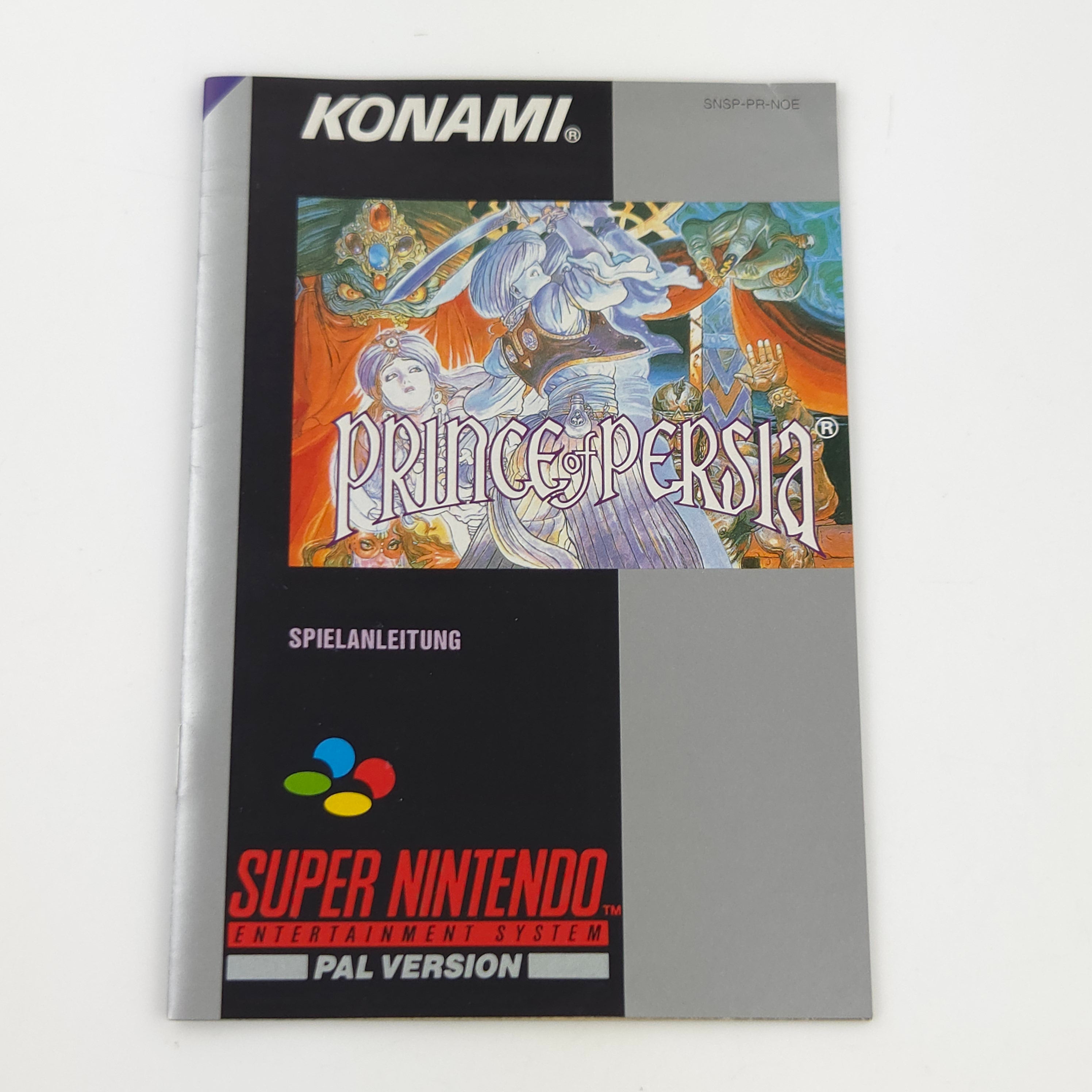 Super Nintendo Spiel Prince of Persia OVP PAL