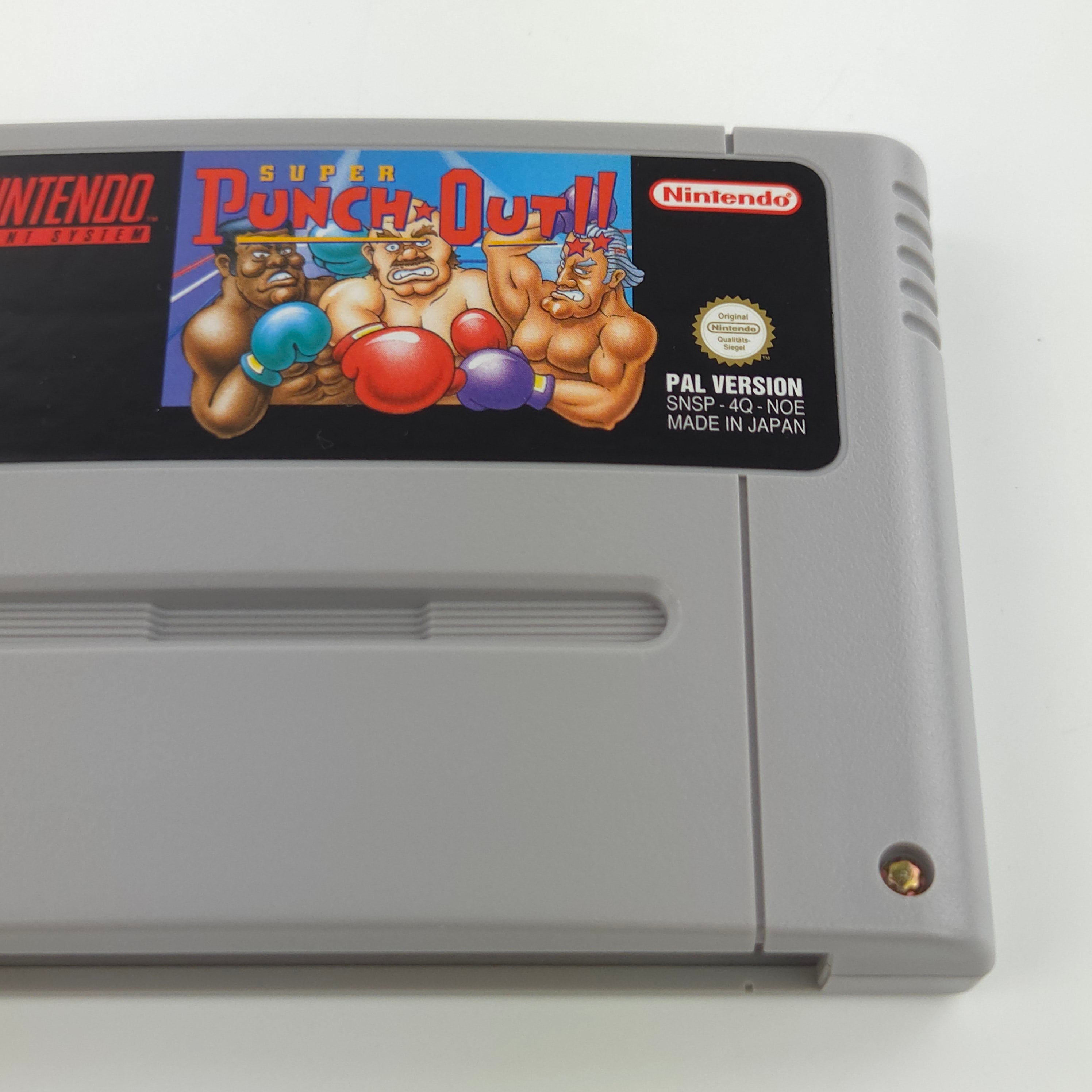 Super Nintendo Spiel – Super Punch Out Modul SNES PAL