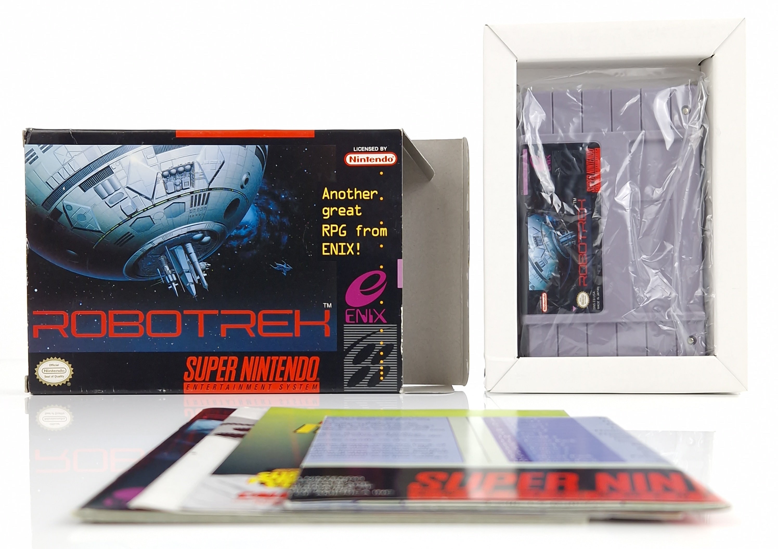 Super Nintendo Spiel – Robotrek OVP NTSC-U/C USA SNES