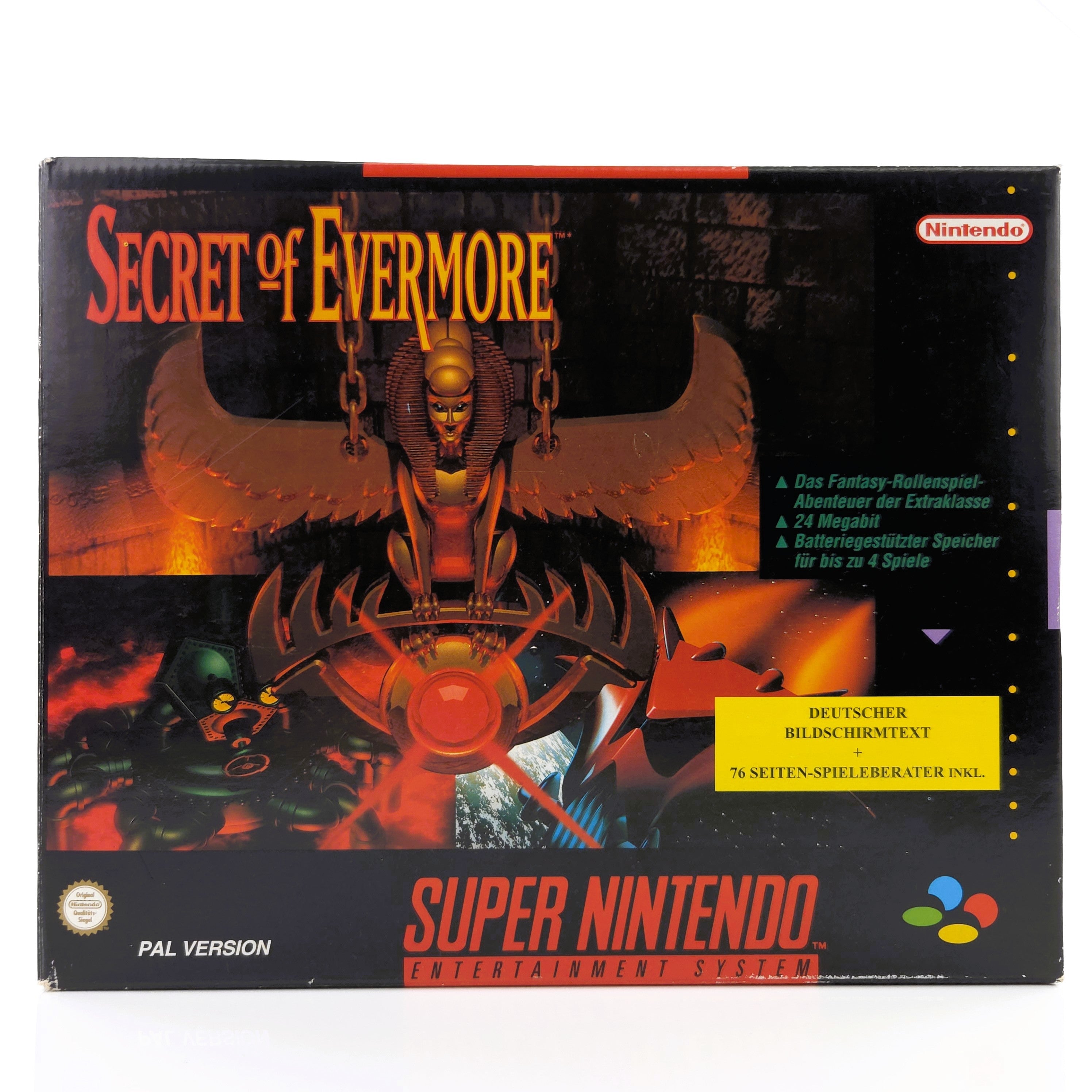 Super Nintendo Spiel – Secret of Evermore (SNES OVP)
