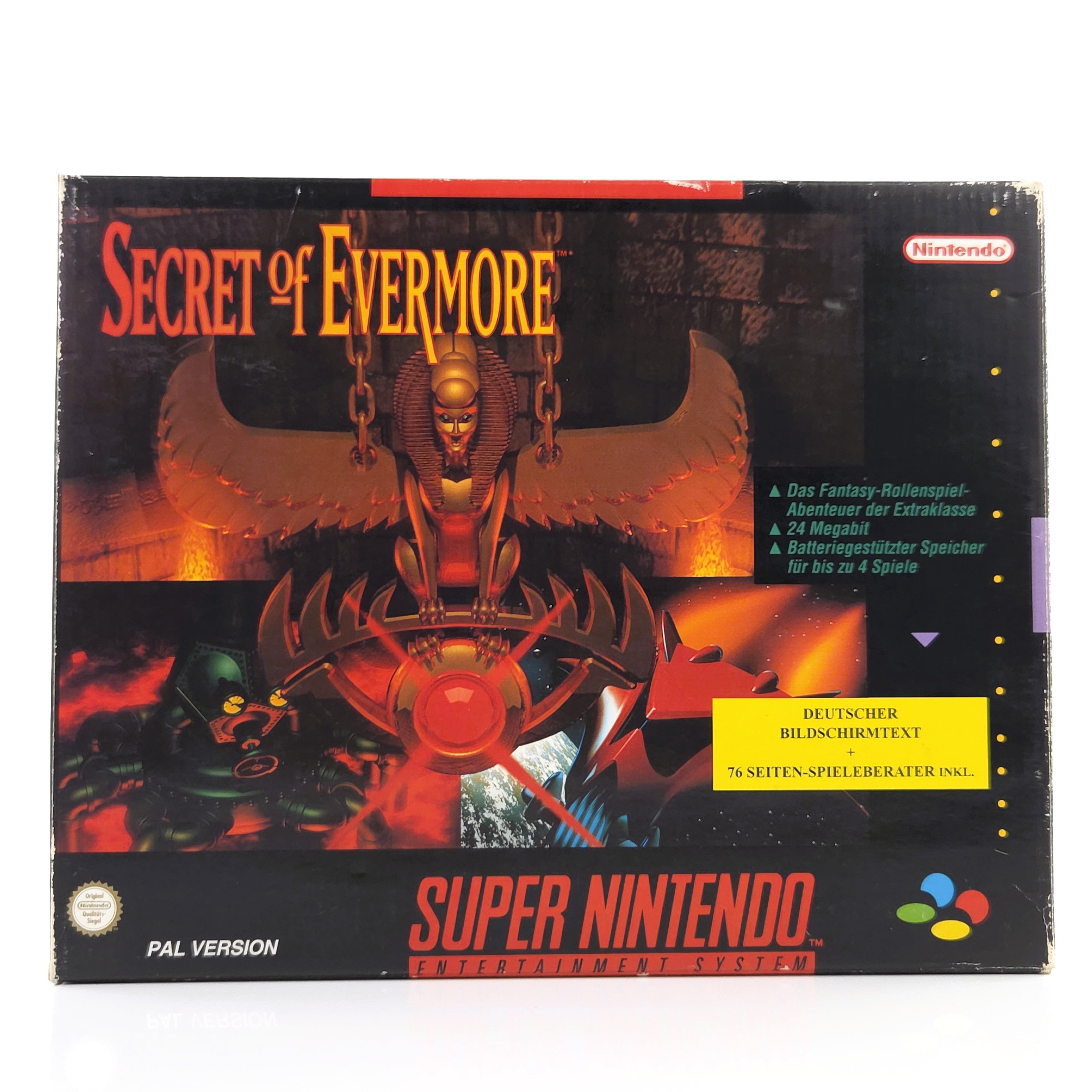 Super Nintendo Spiel – Secret of Evermore (OVP PAL)