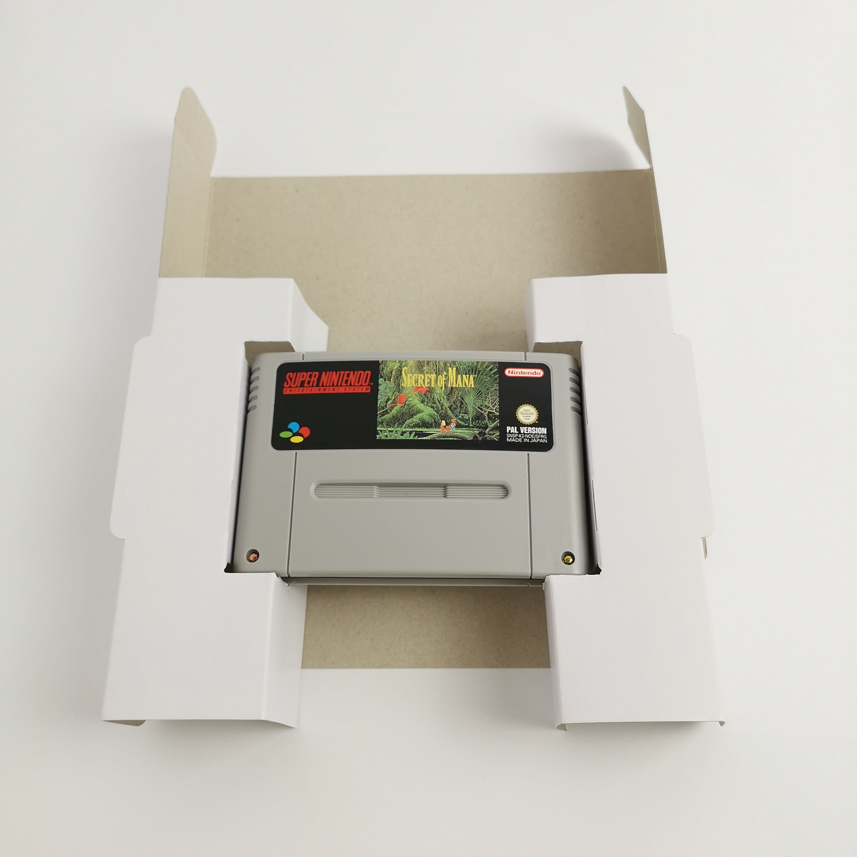 Super Nintendo Spiel – Secret of Mana Big Box (PAL OVP)
