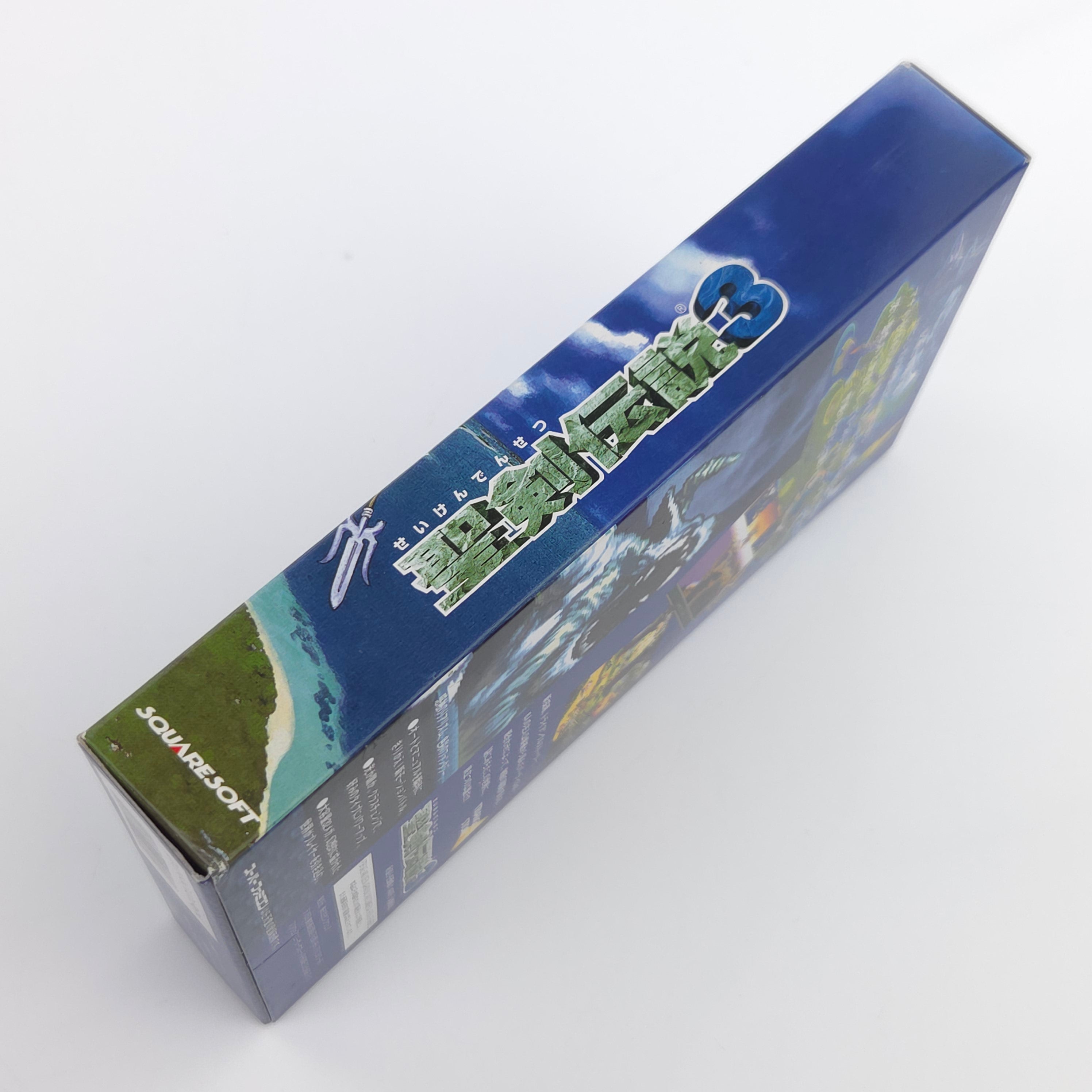 Super Nintendo Spiel – Seiken Denetsu 3 OVP NTSC-J Japan