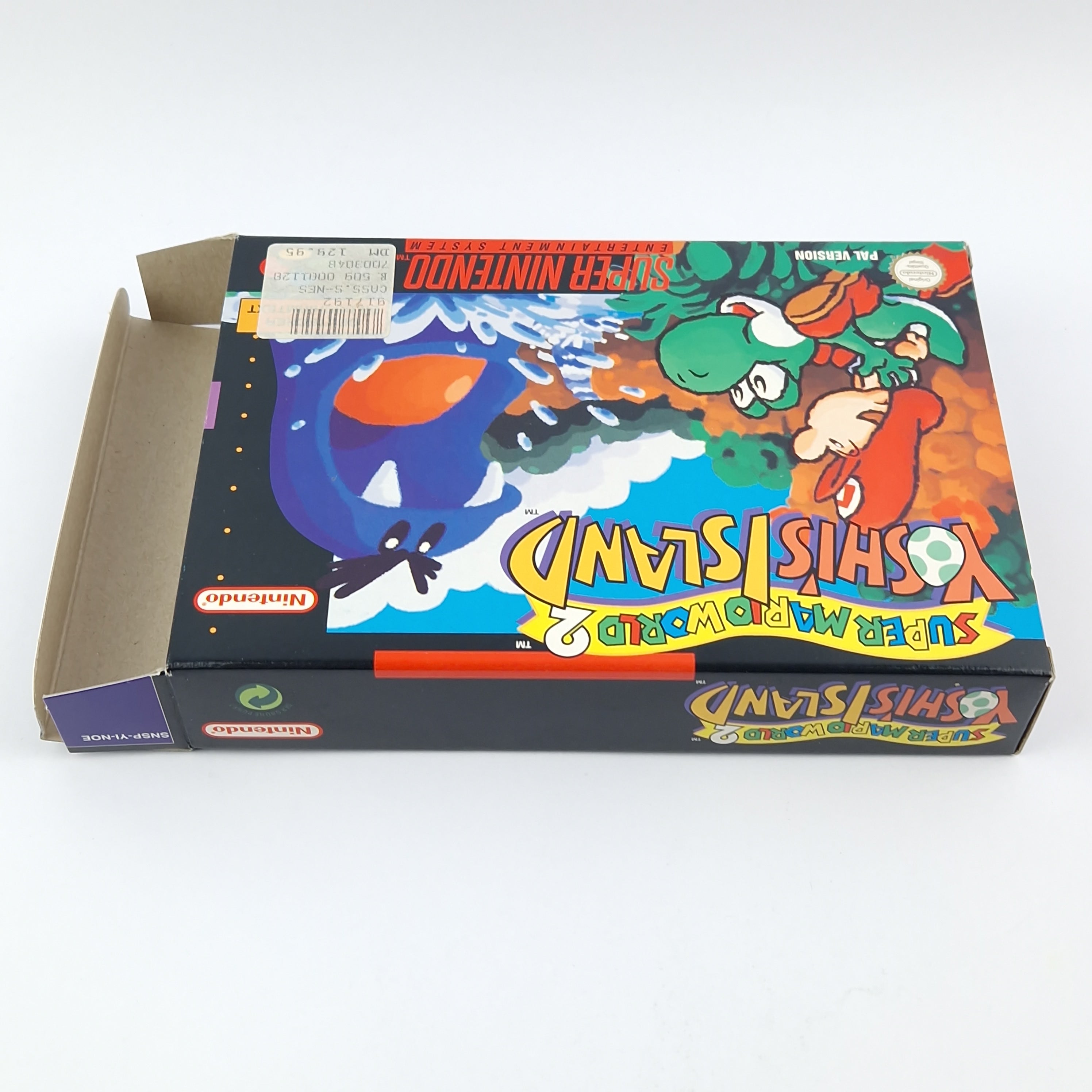Super Nintendo Spiel – Yoshis Island OVP CIB SNES NOE