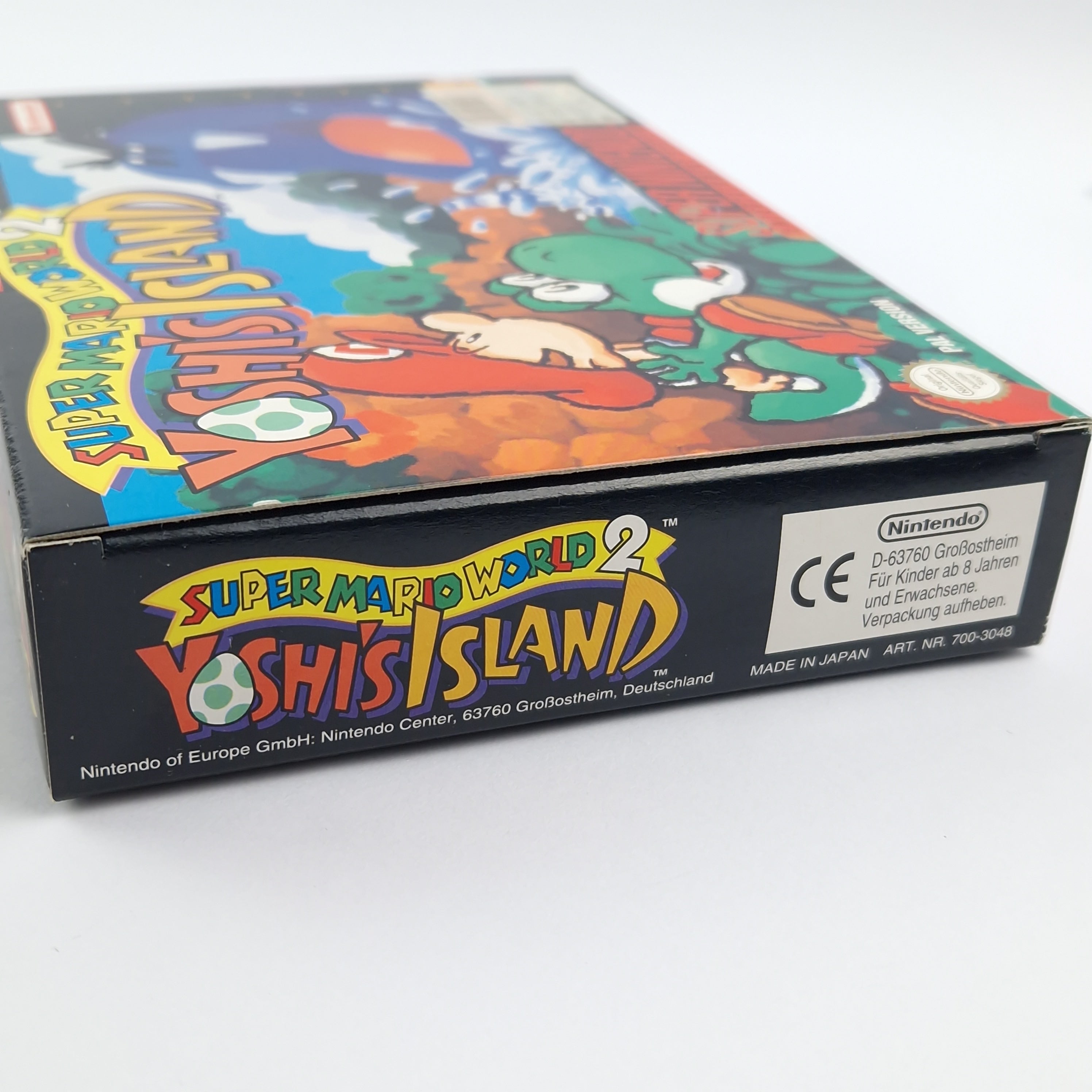 Super Nintendo Spiel – Yoshis Island OVP CIB SNES NOE