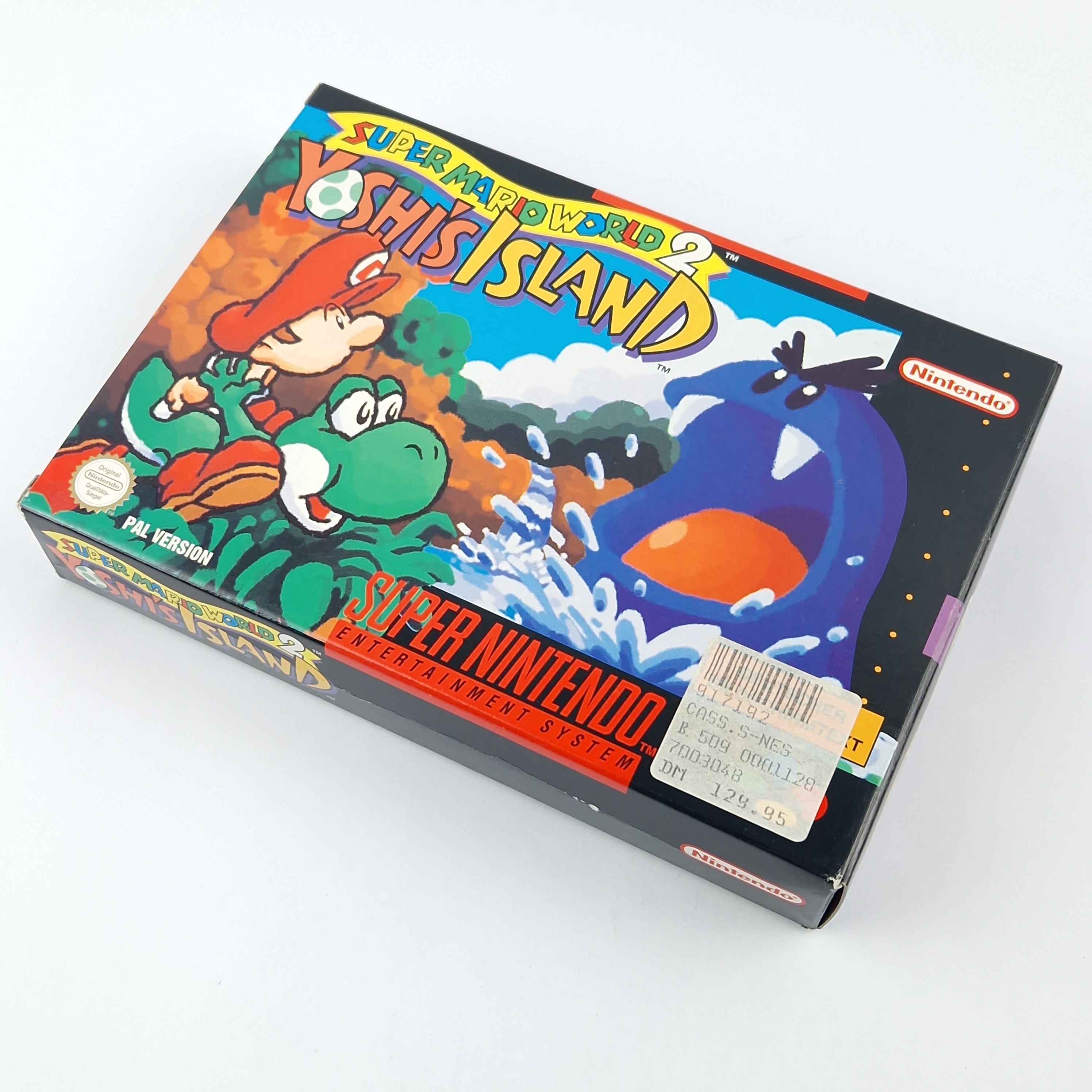 Super Nintendo Spiel – Yoshis Island OVP CIB SNES NOE