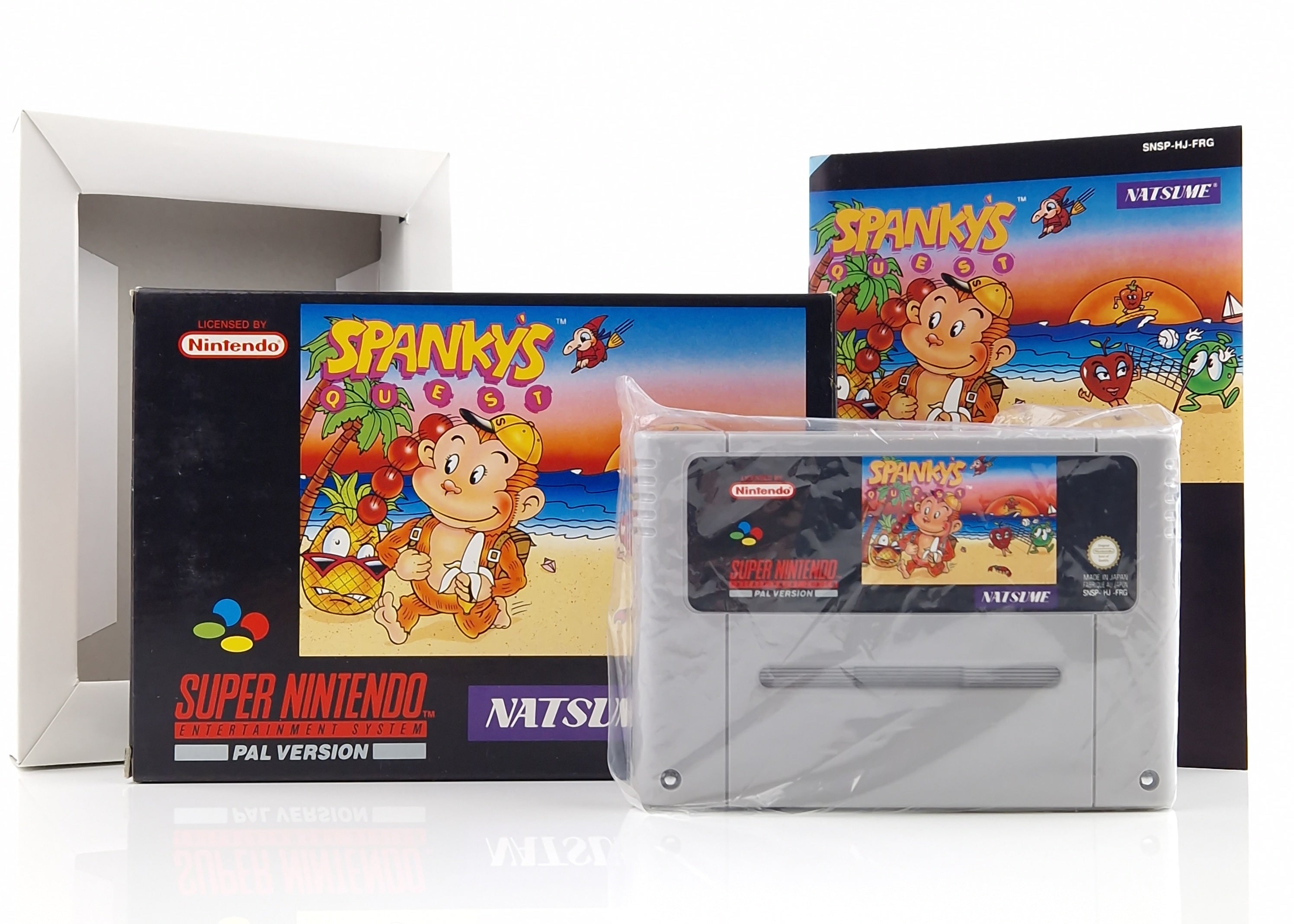 Super Nintendo Spiel – Spankys Quest SNES OVP PAL CIB