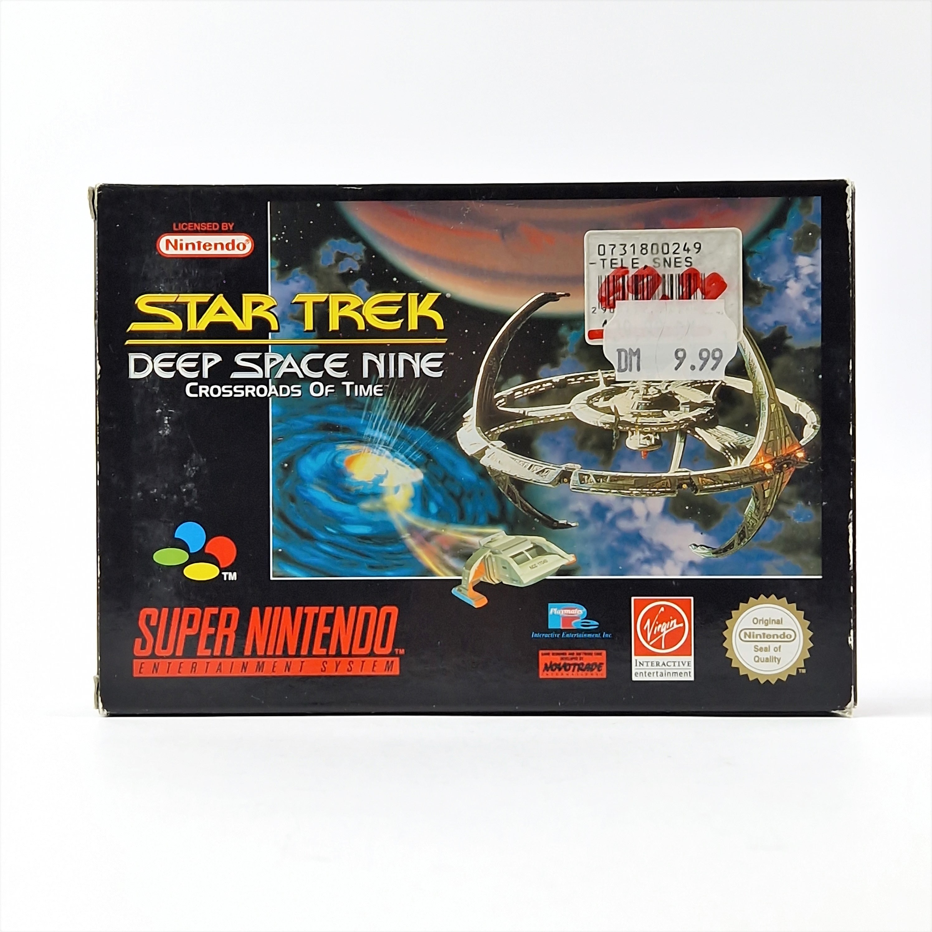 Super Nintendo Spiel – Star Trek Deep Space Nine OVP PAL