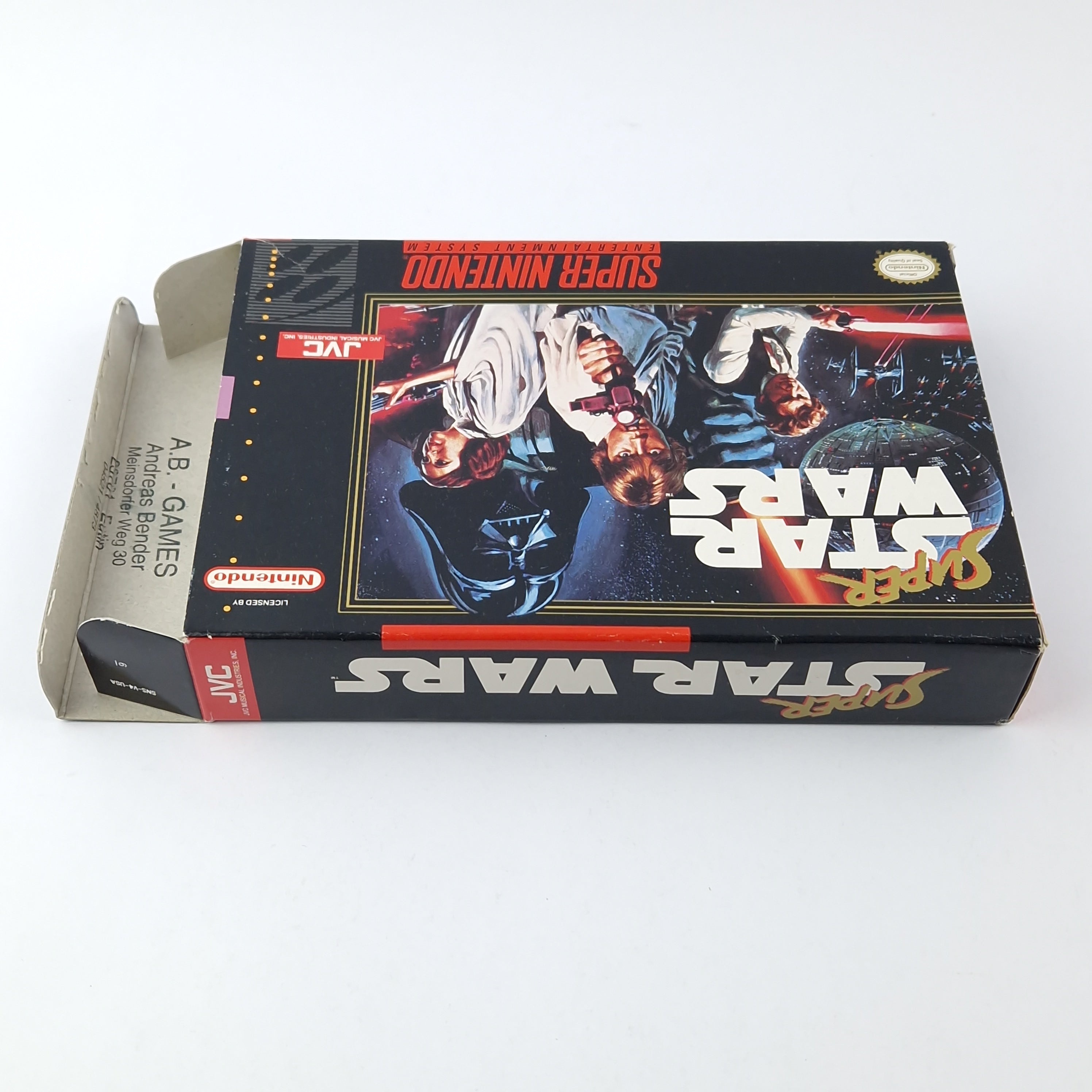 Super Nintendo Spiel – Super Star Wars OVP NTSC-U/C USA