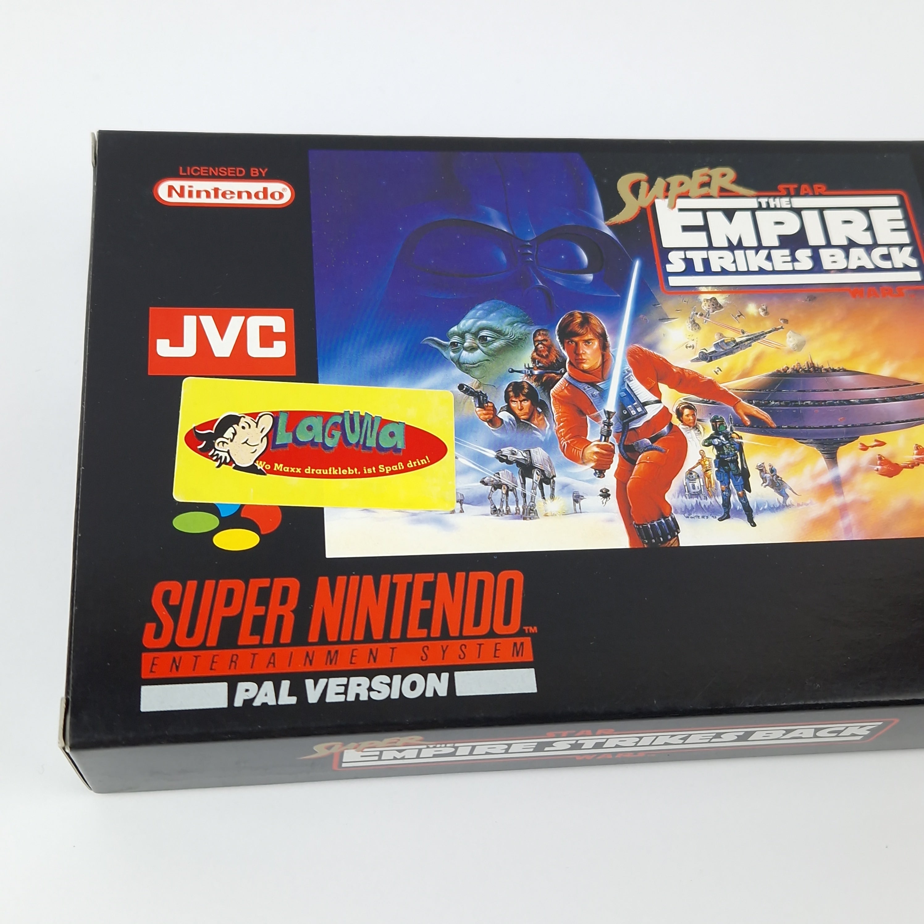 Super Nintendo Spiel – Star Wars Empire Strikes Back OVP PAL