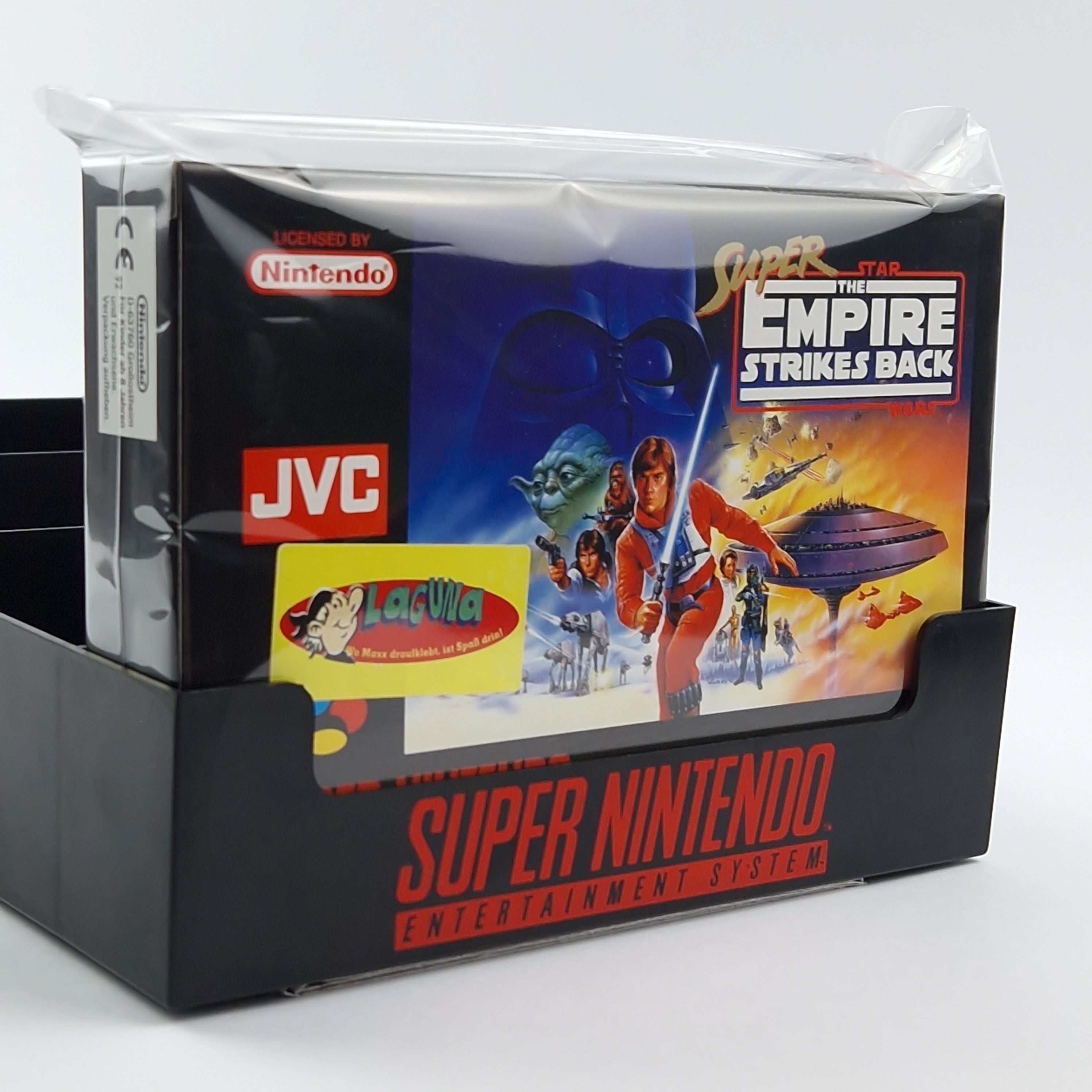 Super Nintendo Spiel – Star Wars Empire Strikes Back OVP PAL