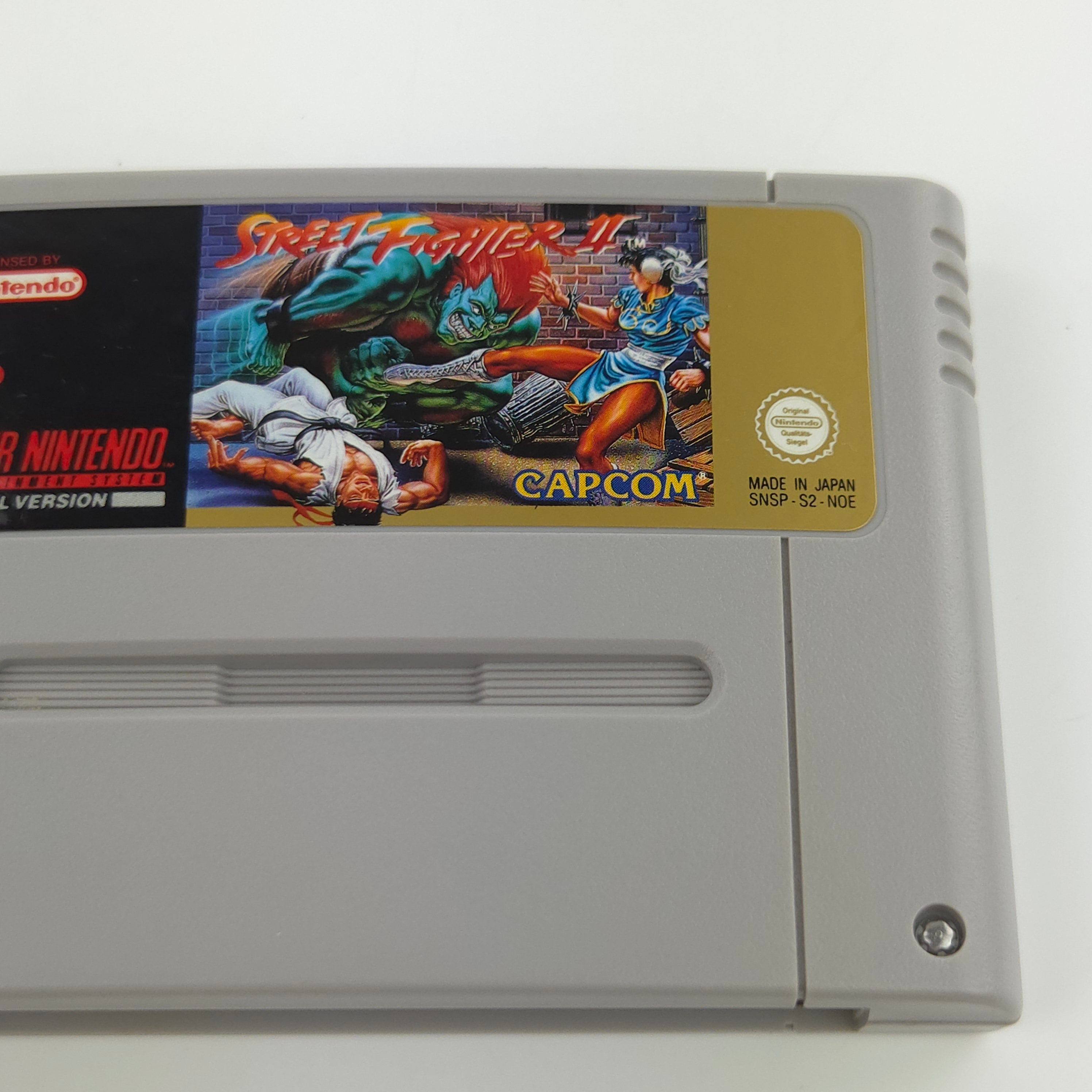 Super Nintendo Spiel – Street Fighter II SNES PAL NOE