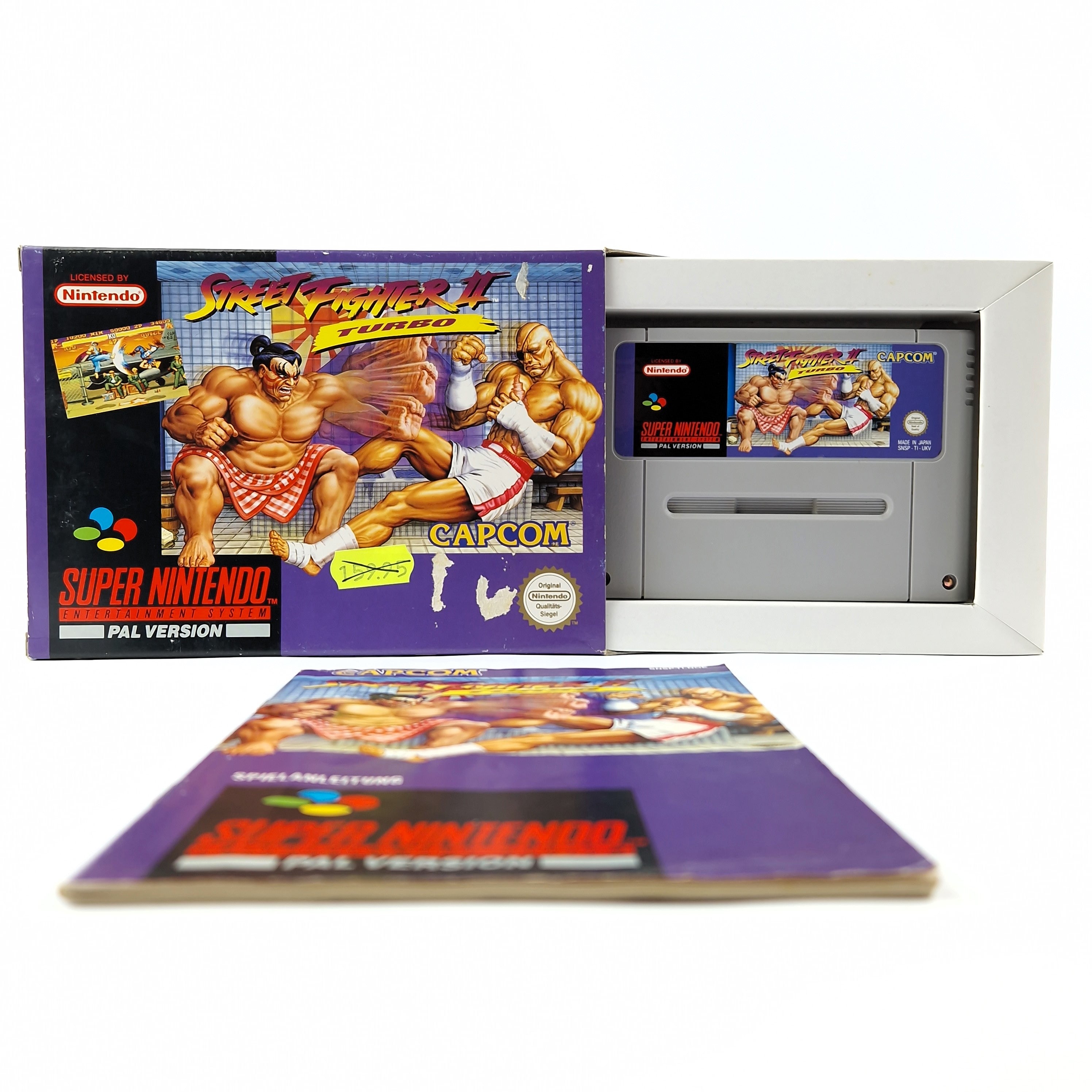 Super Nintendo Spiel – Street Fighter II Turbo OVP SNES