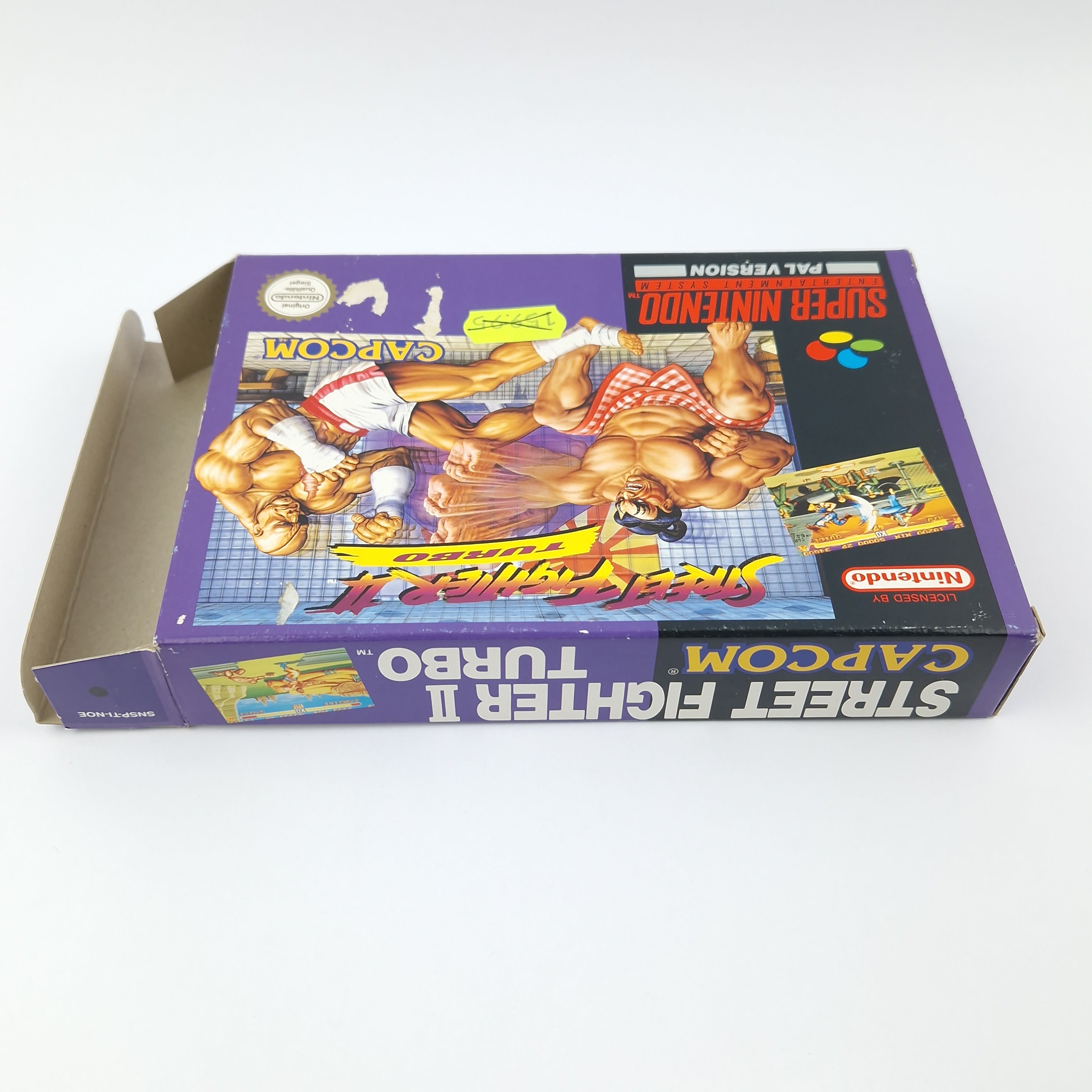 Super Nintendo Spiel – Street Fighter II Turbo OVP SNES