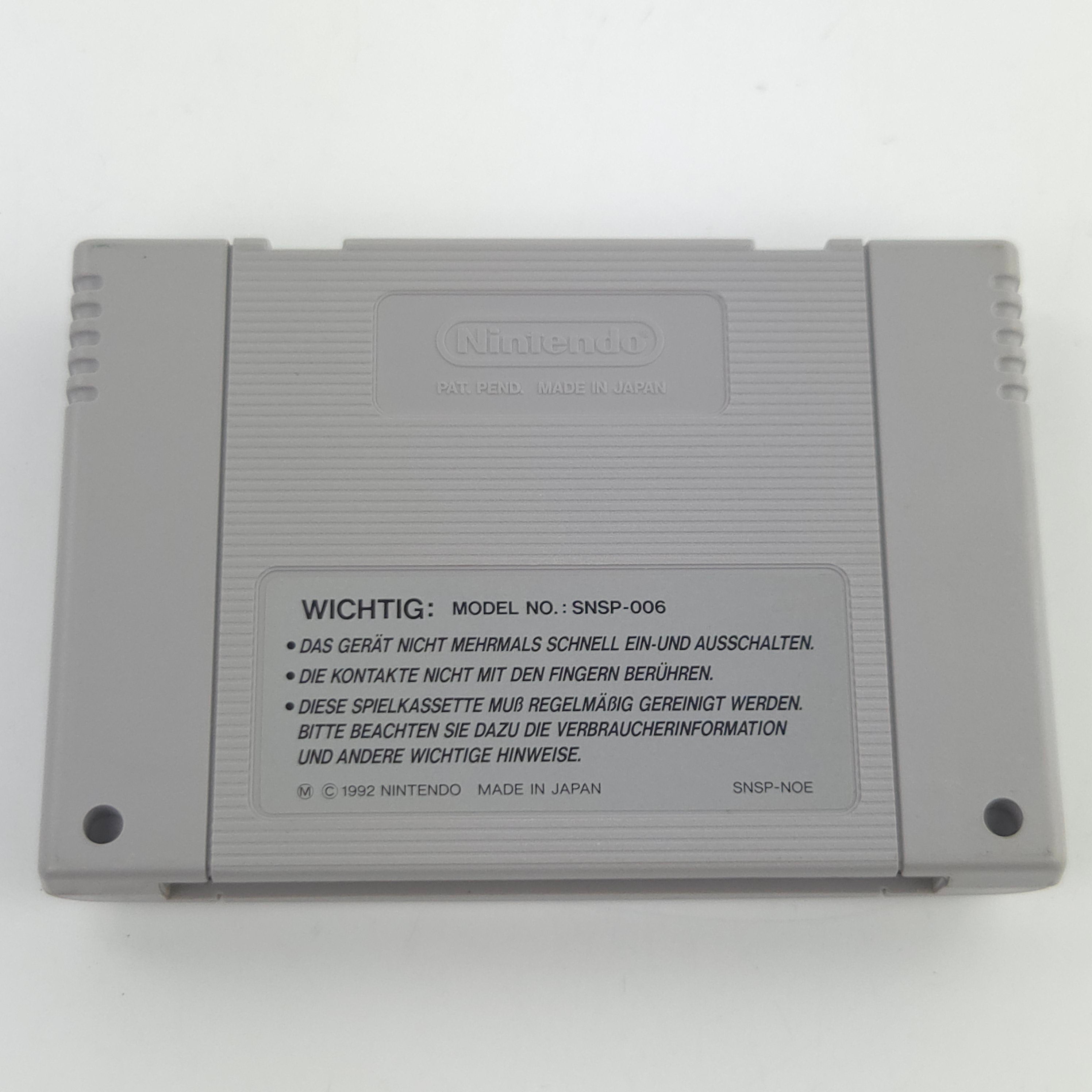 Super Nintendo Spiel Super Strike Gunner SNES Activision