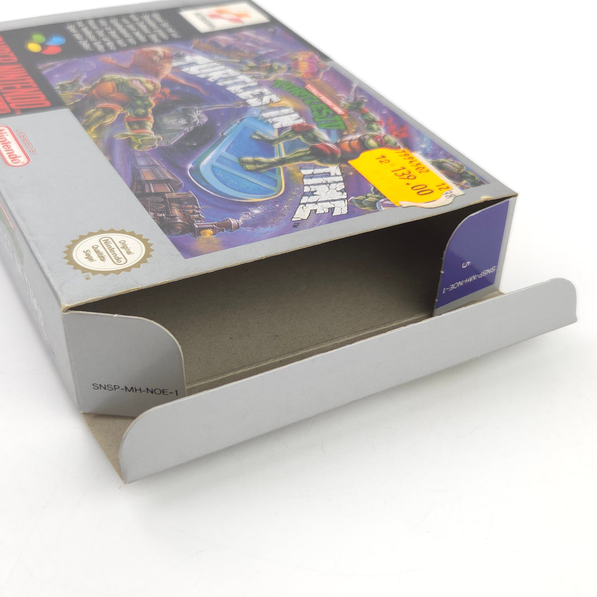 Super Nintendo Spiel TMNT 4 Turtles in Time OVP