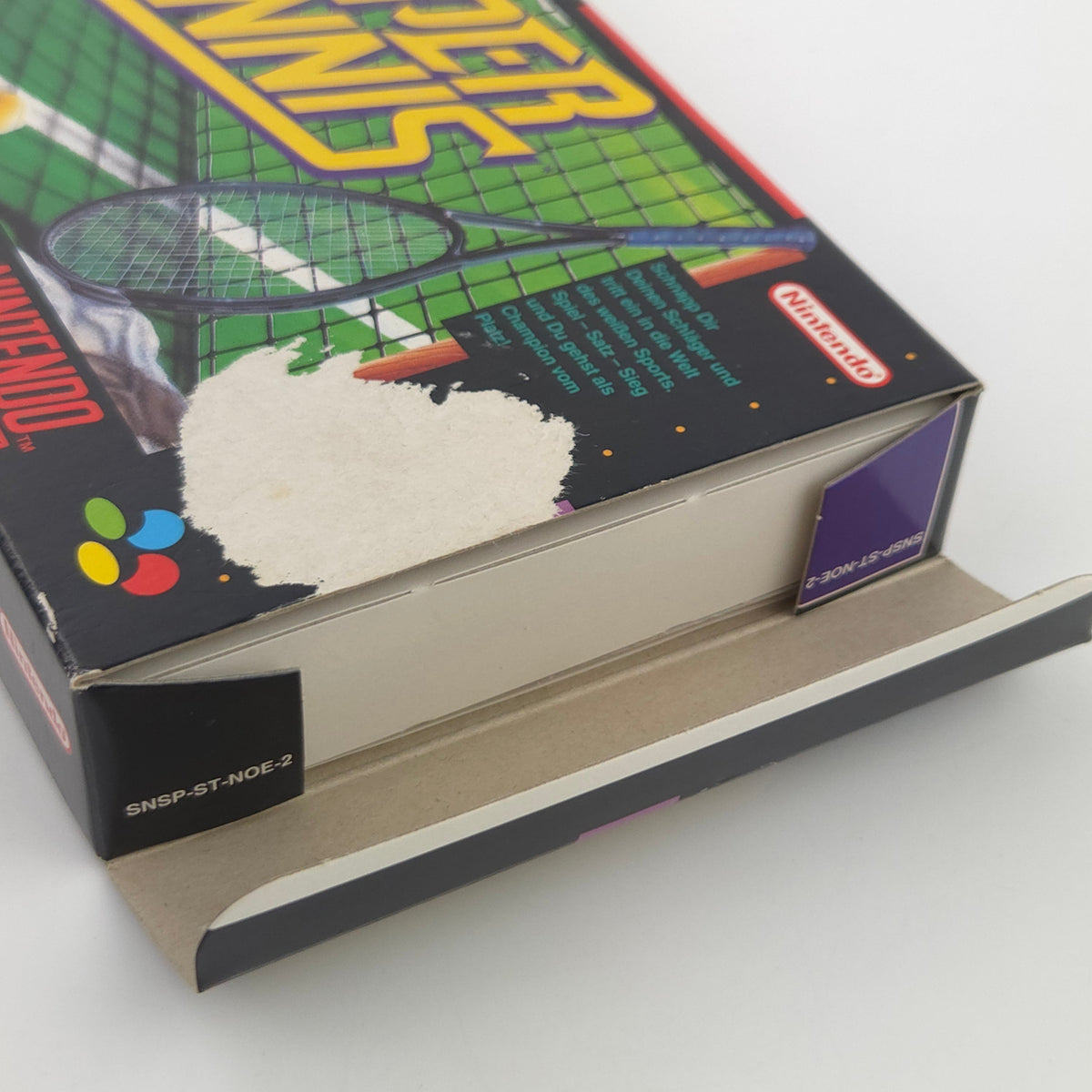 Super Nintendo Spiel Super Tennis OVP