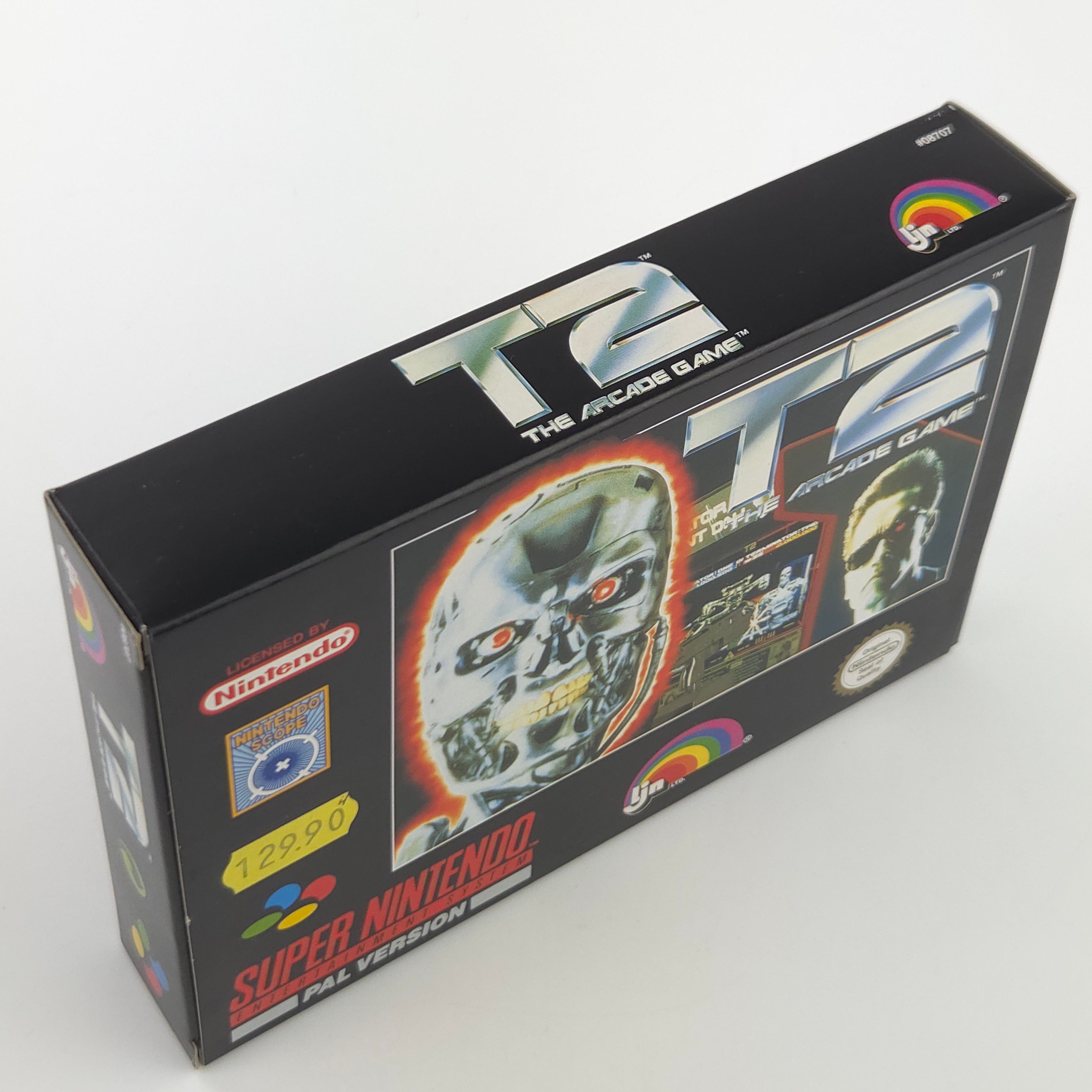 Super Nintendo Spiel Terminator 2 T2 CIB CIB nahezu neuwertig