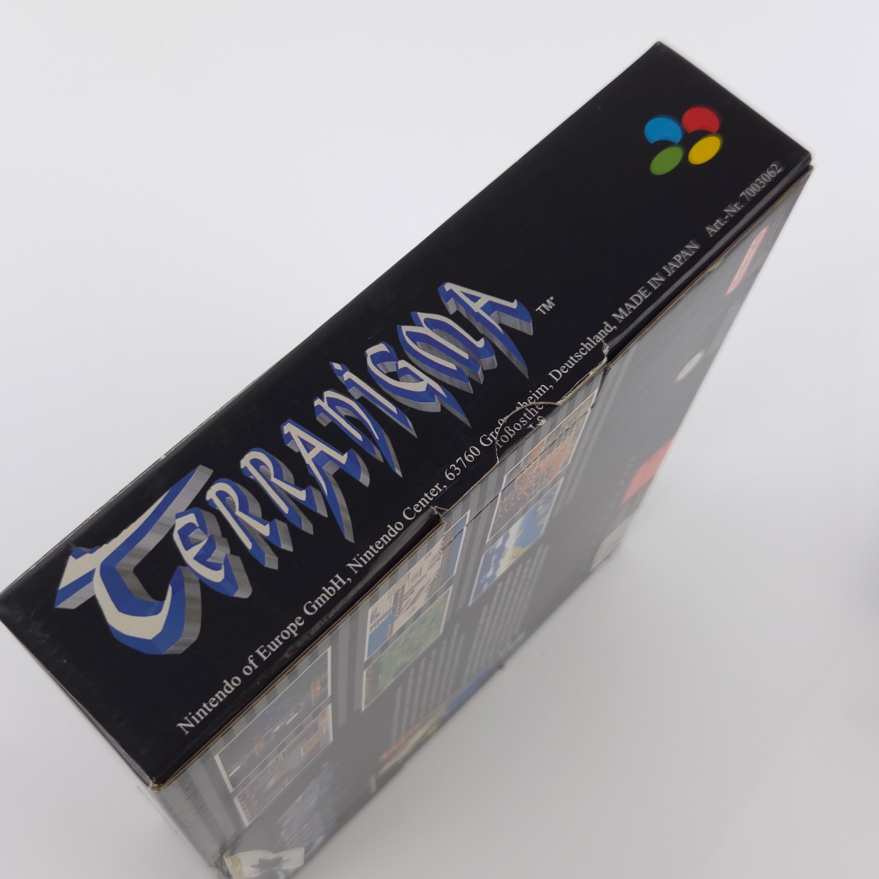 Super Nintendo Spiel – Terranigma Big Box OVP PAL