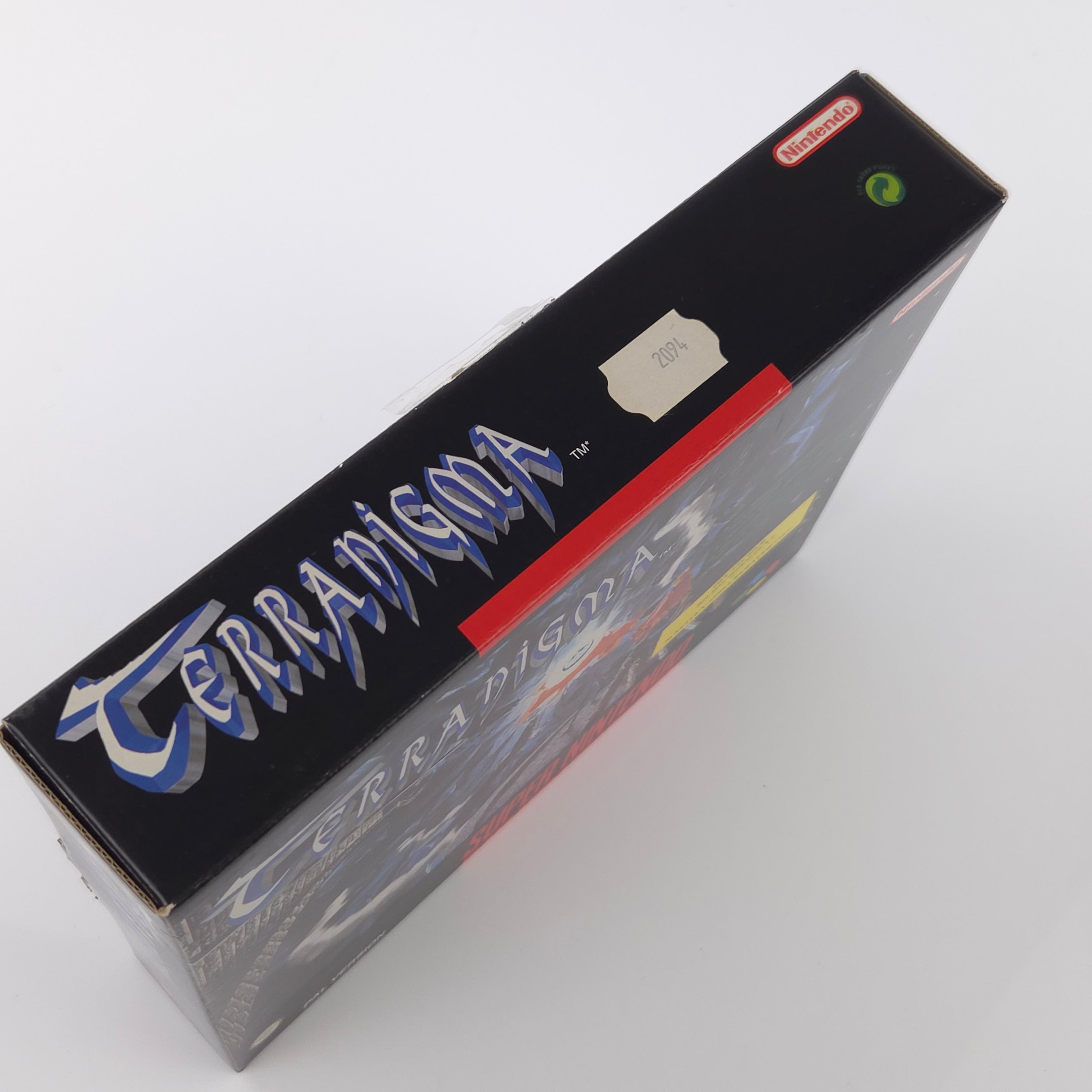 Super Nintendo Spiel – Terranigma Big Box OVP PAL
