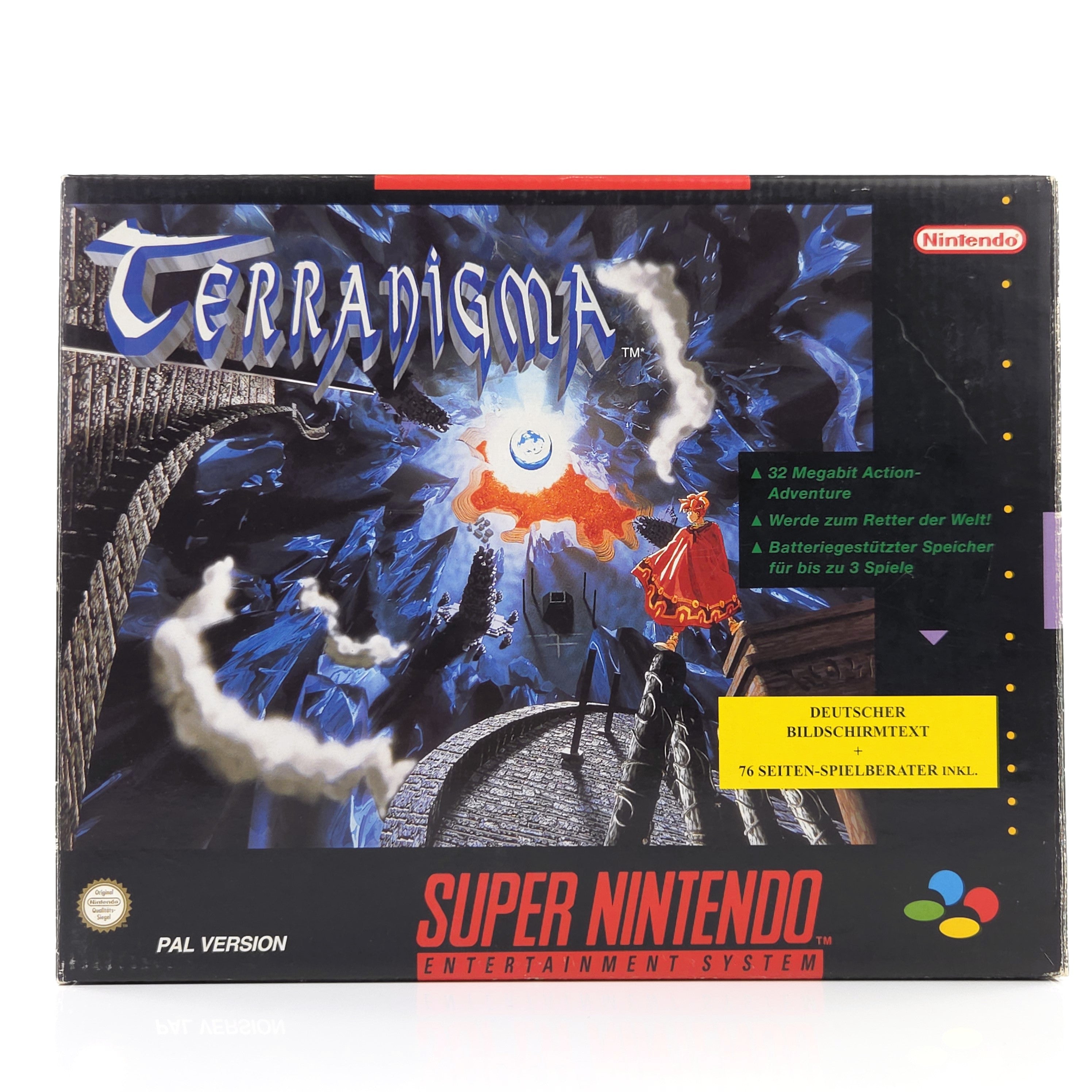 Super Nintendo Spiel – Terranigma (SNES OVP PAL)
