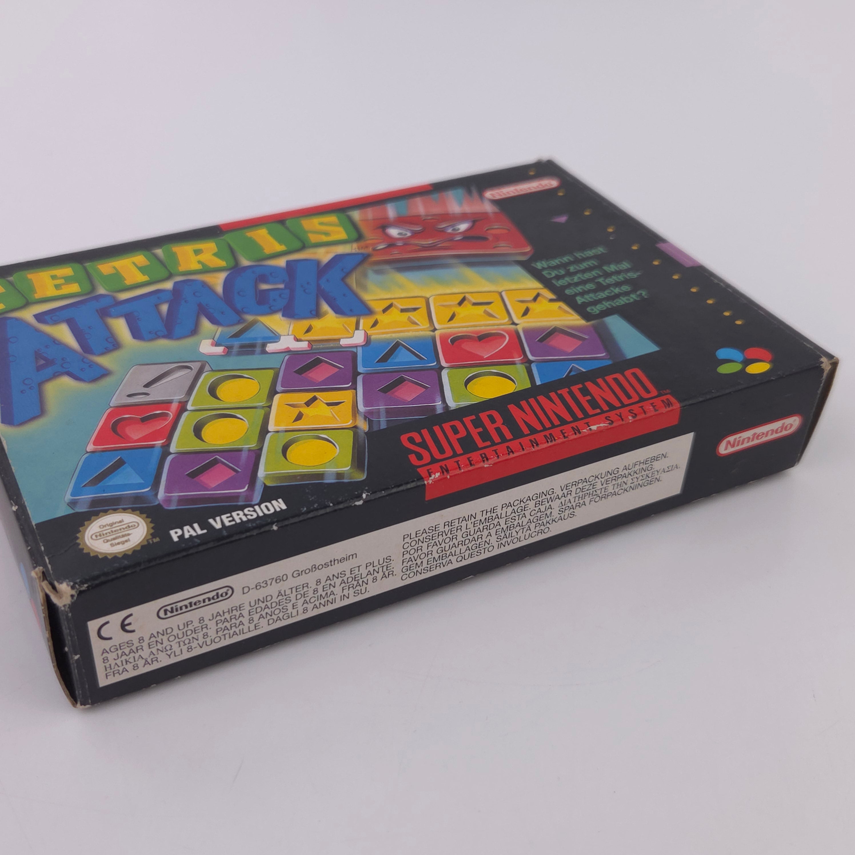 Super Nintendo Spiel – Tetris Attack (SNES OVP)