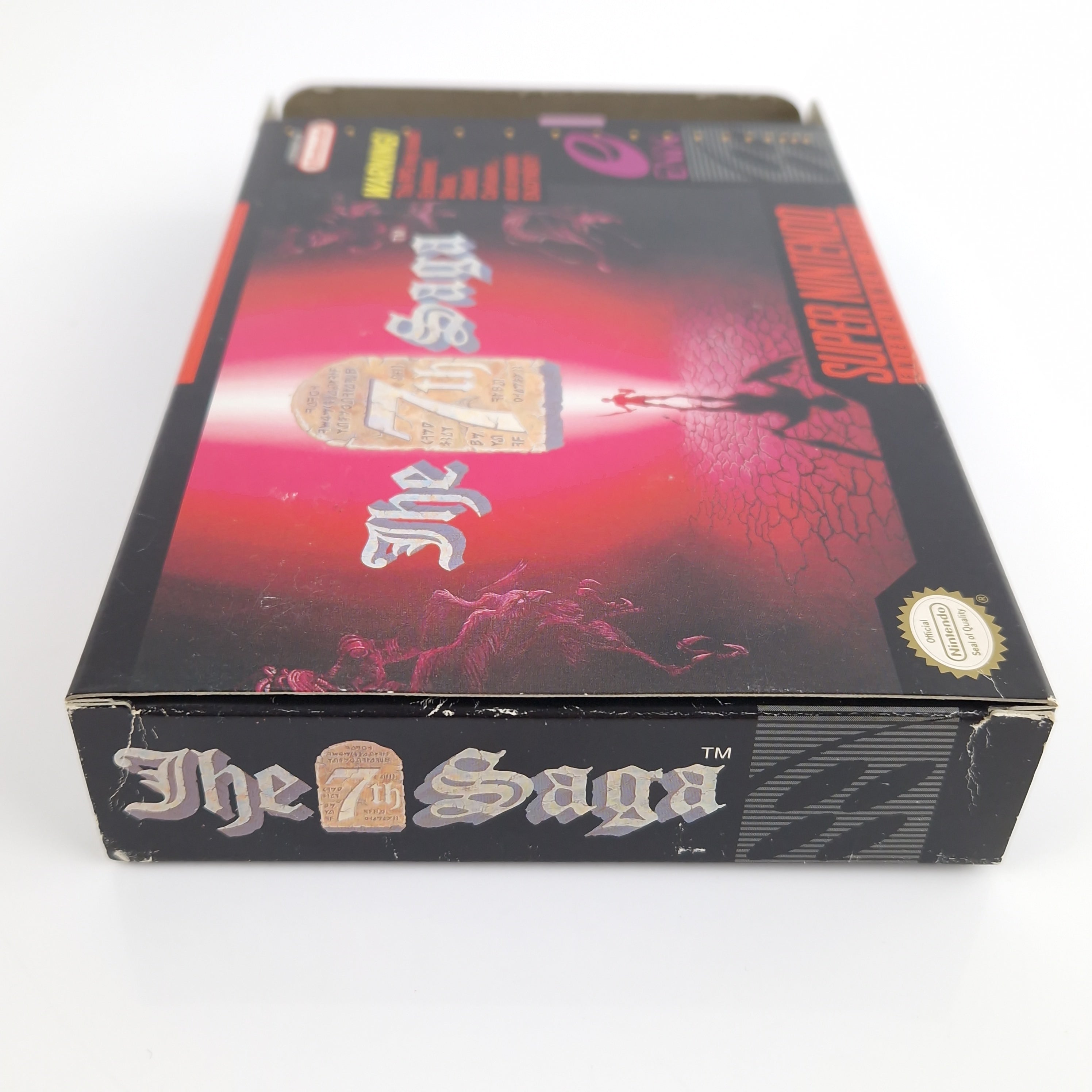 Super Nintendo Spiel – The 7th Saga OVP NTSC USA