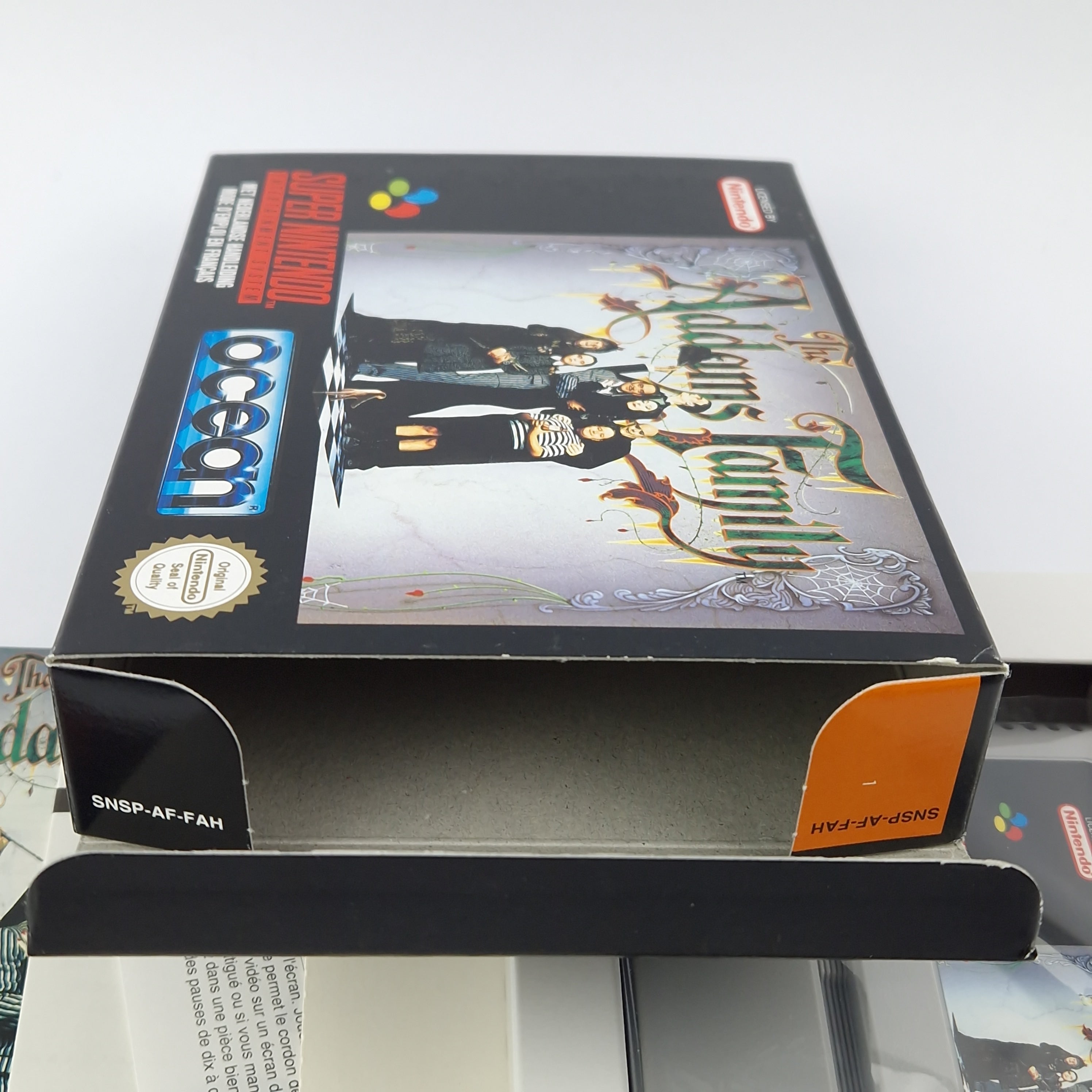 Super Nintendo Spiel – The Addams Family OVP PAL SNES