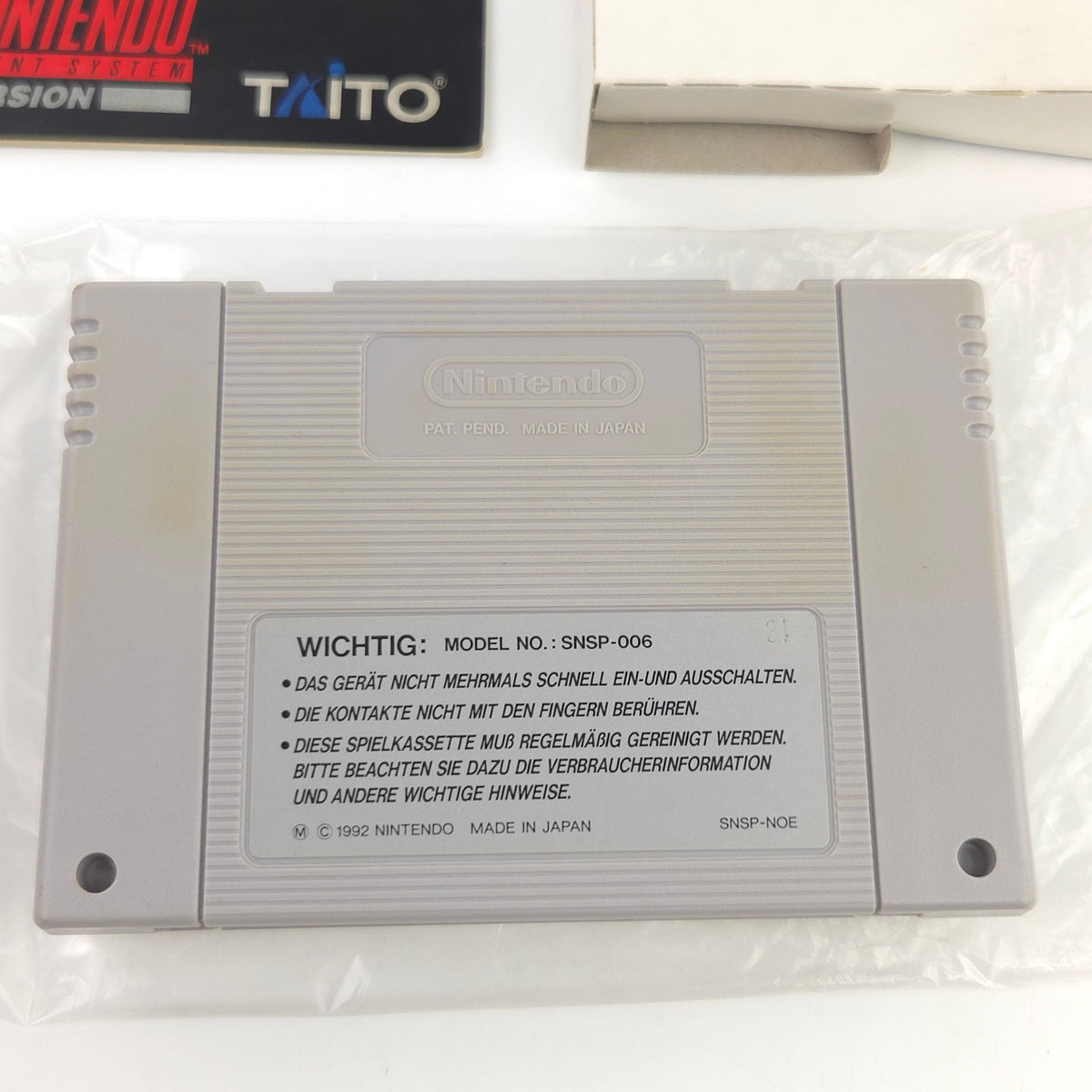 Super Nintendo Spiel The Flintstones OVP