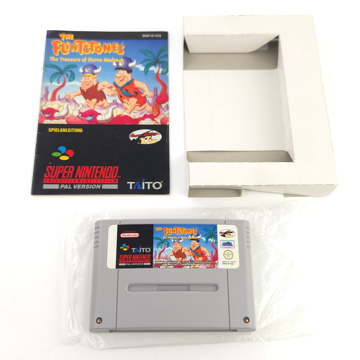 Super Nintendo Spiel The Flintstones OVP