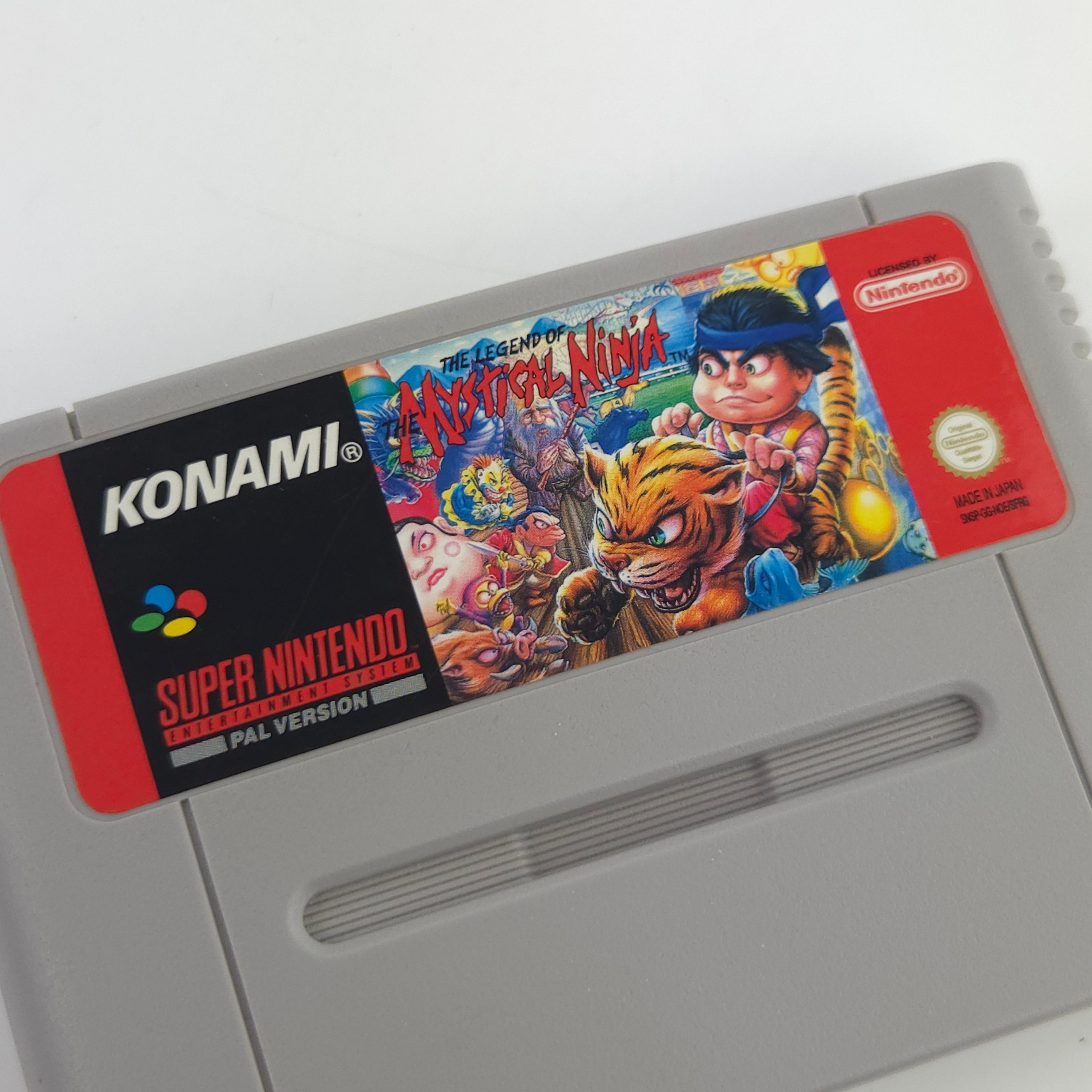 Super Nintendo Spiel The Legend of Mystical Ninja PAL NOE