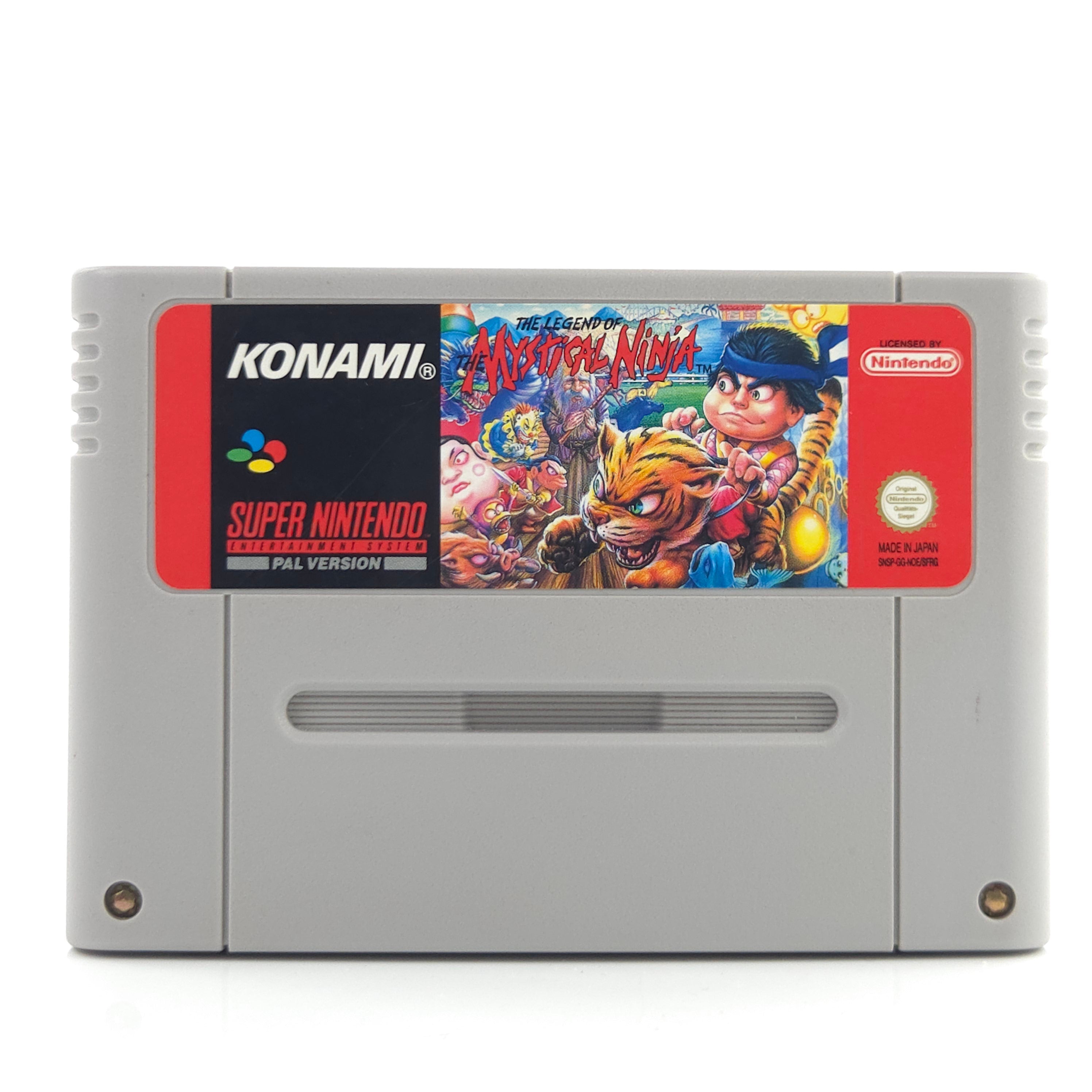 Super Nintendo Spiel The Legend of Mystical Ninja PAL NOE