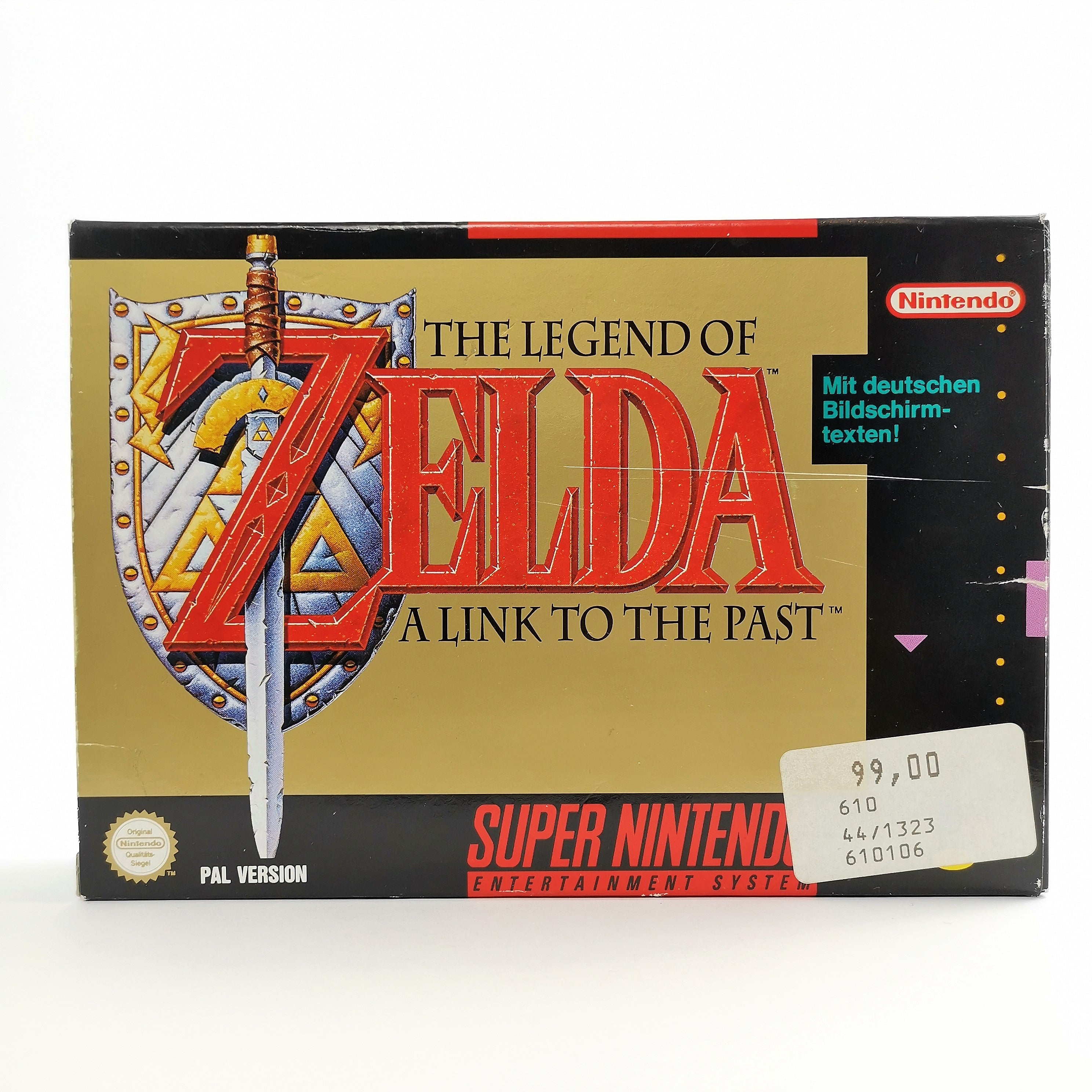 Super Nintendo Spiel – The Legend of Zelda a Link to the Past OVP