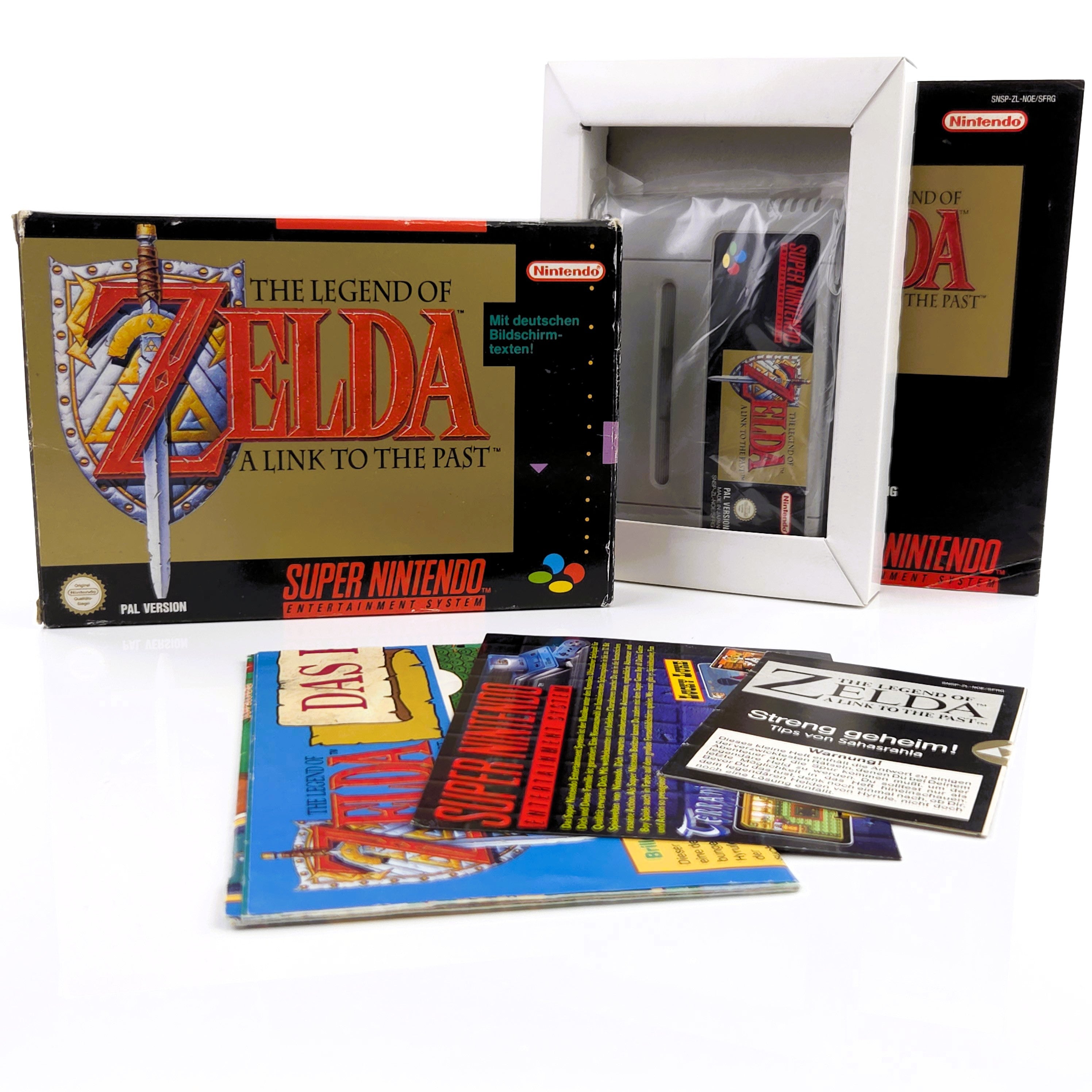 Super Nintendo Spiel – The Legend of Zelda A Link to the Past OVP