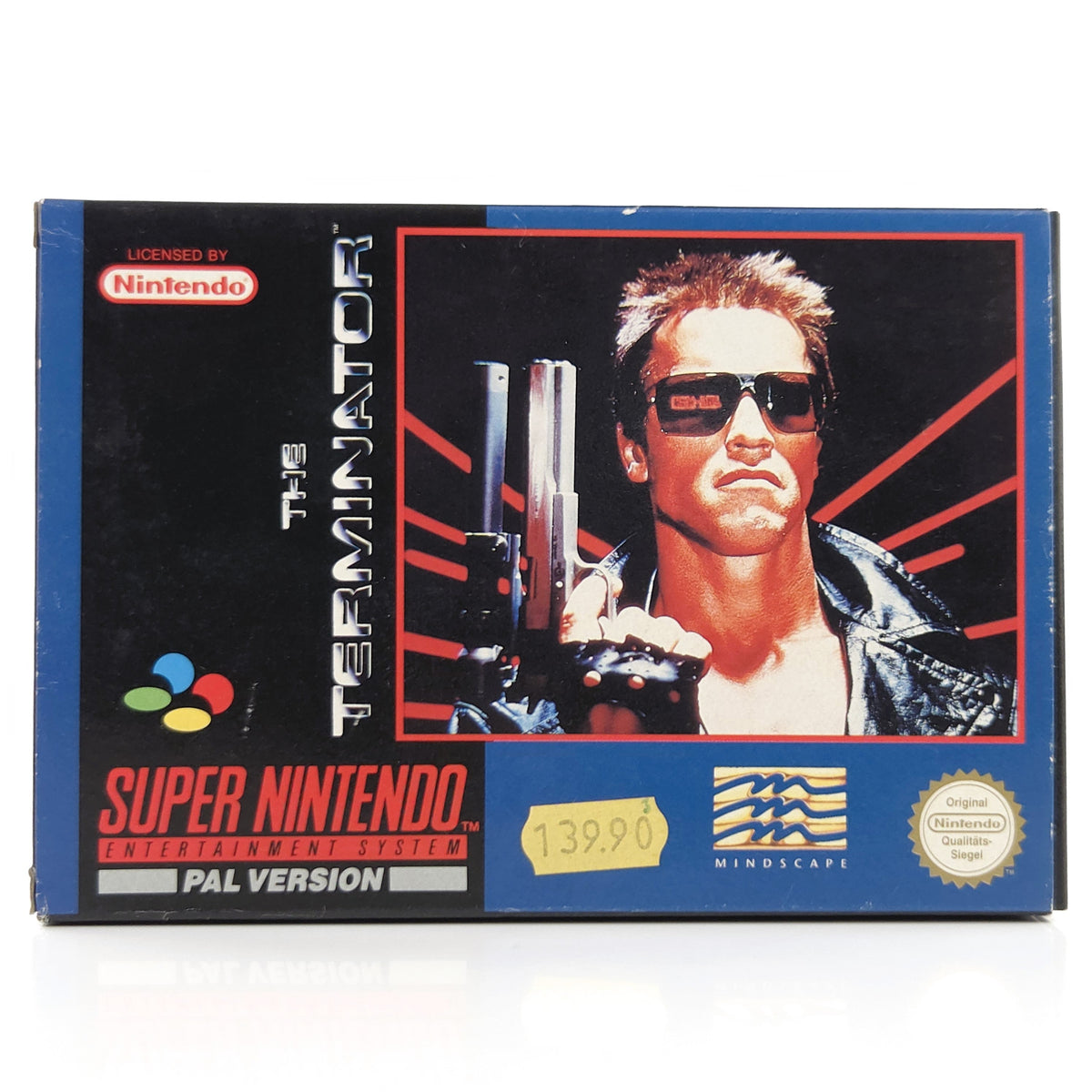 Super Nintendo Spiel The Terminator CIB nahezu neuwertig