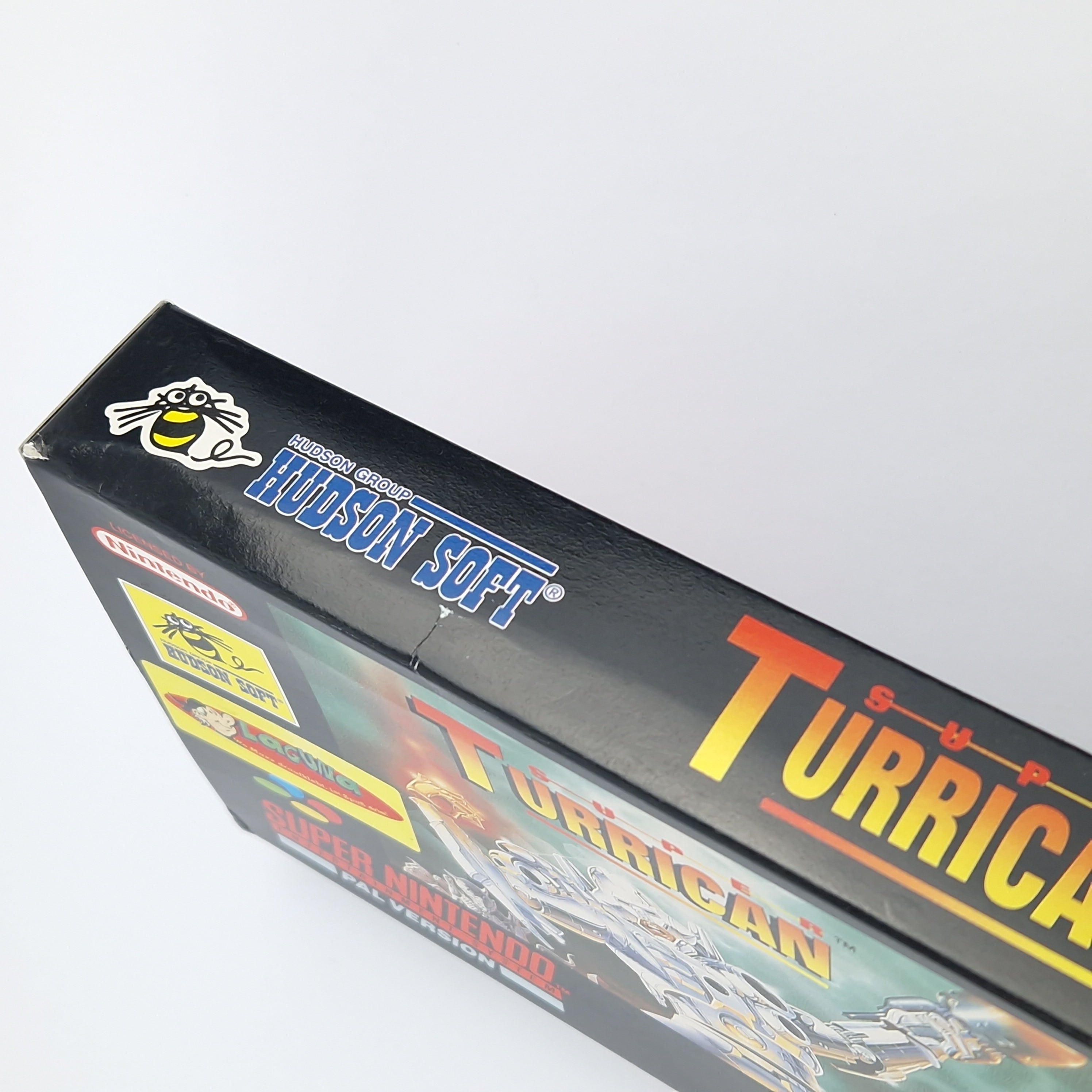 Super Nintendo Spiel – Super Turrican OVP PAL CIB
