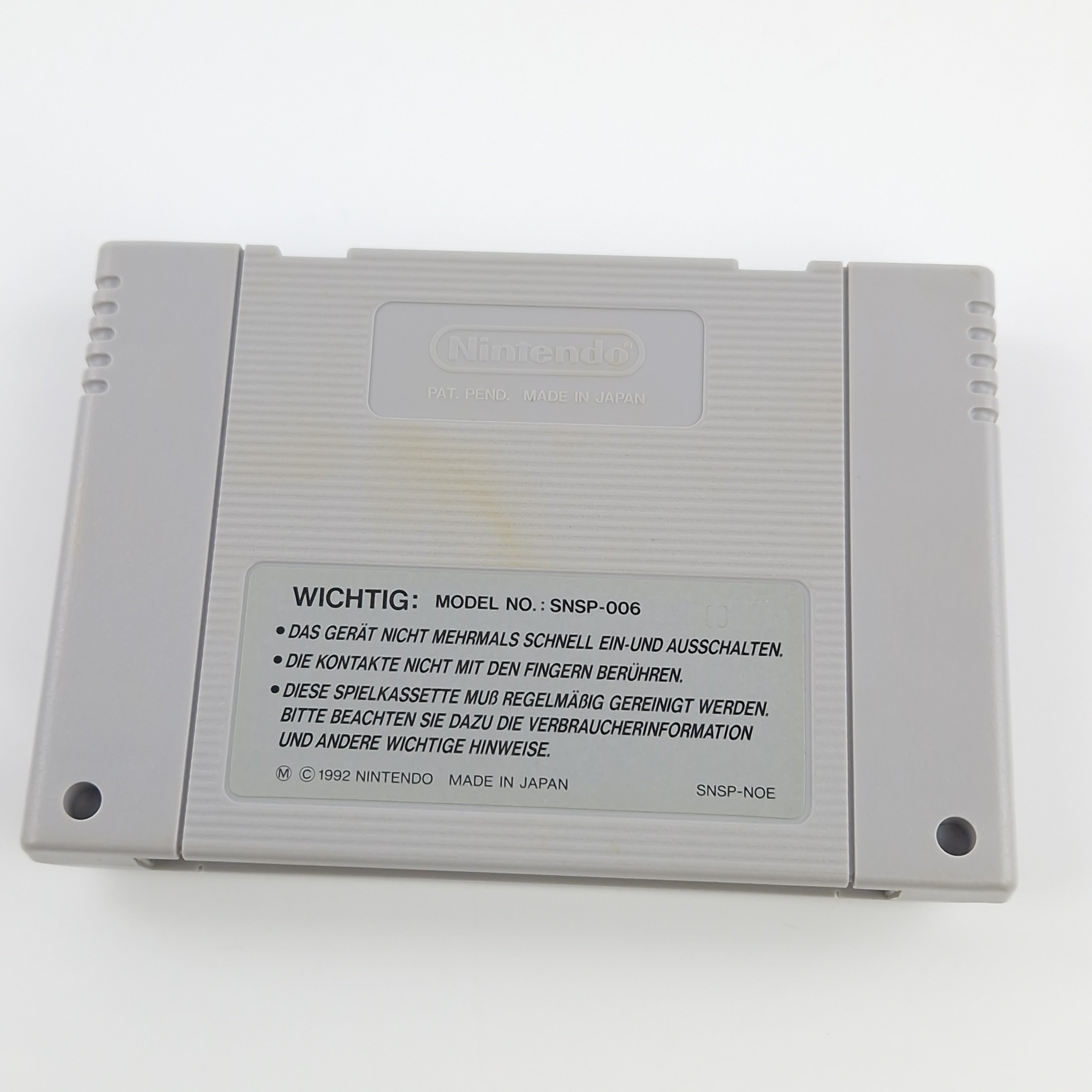 Super Nintendo Spiel – Turtles IV Turtles in Time OVP PAL