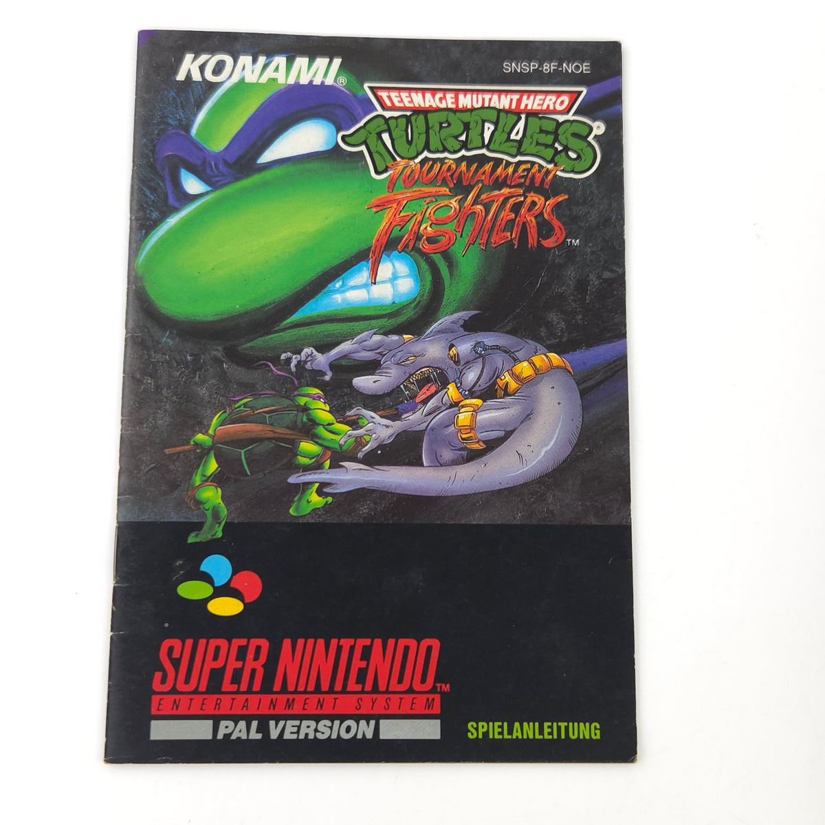 Super Nintendo Spiel Turtles Fighters OVP PAL NOE