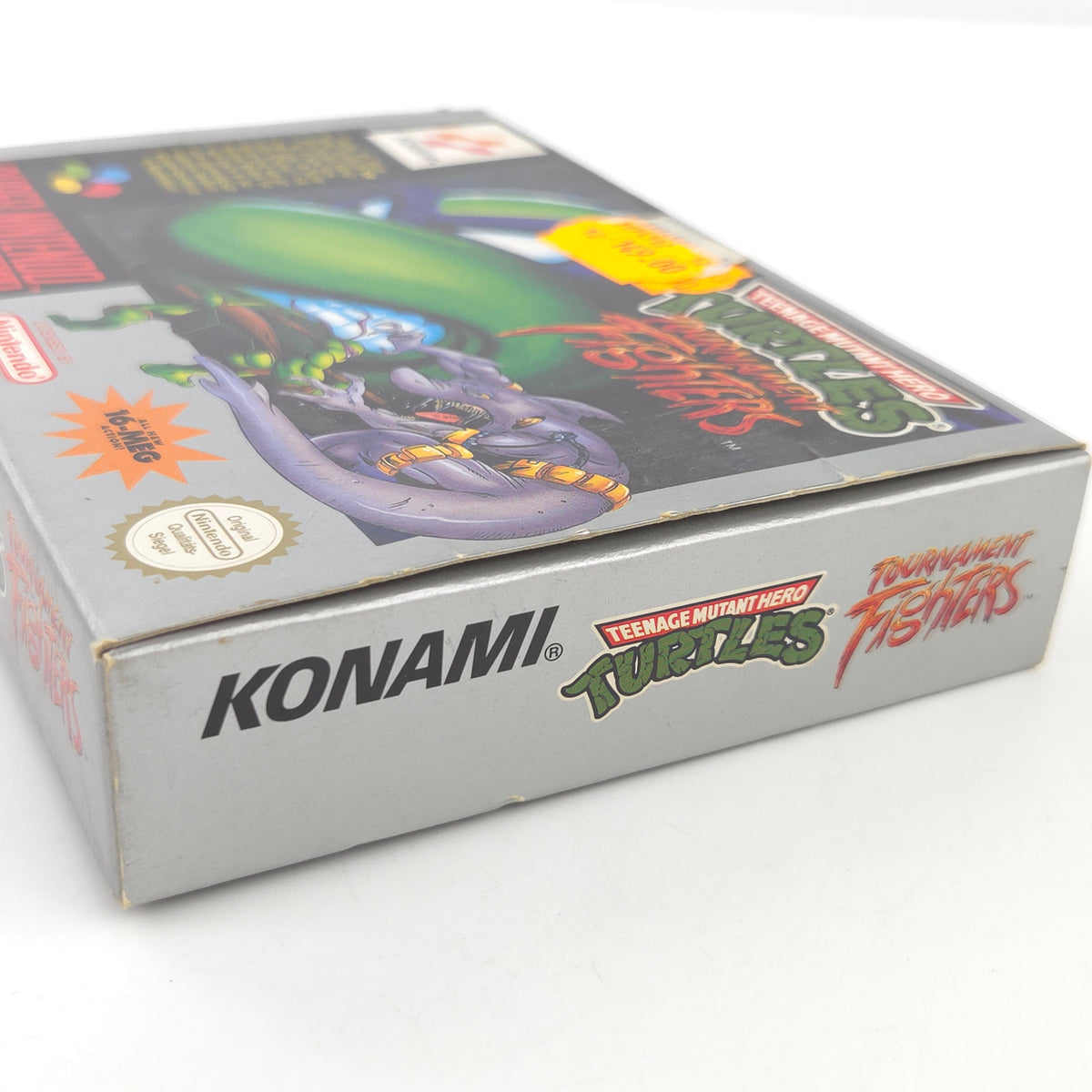 Super Nintendo Spiel Turtles Fighters OVP PAL NOE