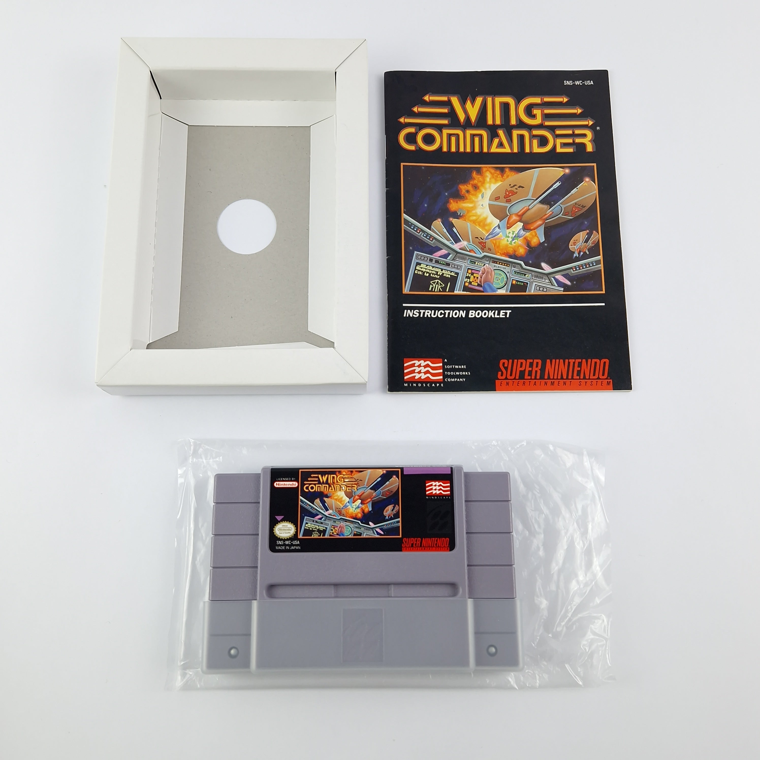 Super Nintendo Spiel – Wing Commander OVP Anleitung Modul