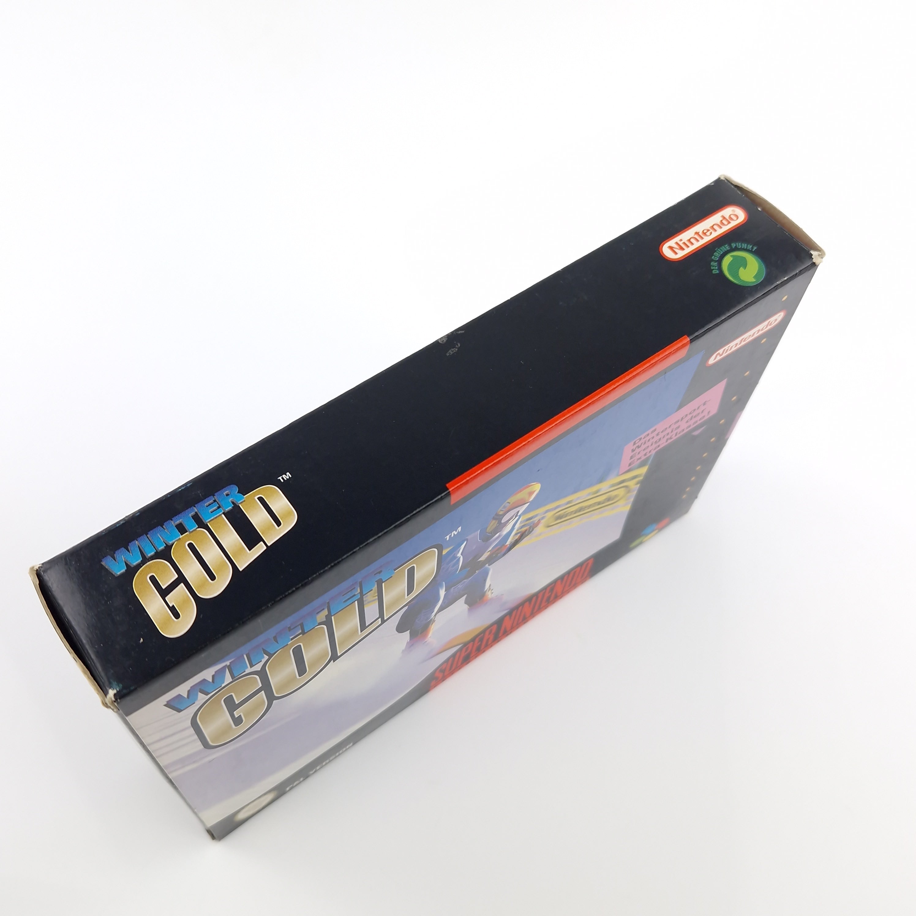 Super Nintendo Spiel – Winter Gold SNES OVP PAL CIB