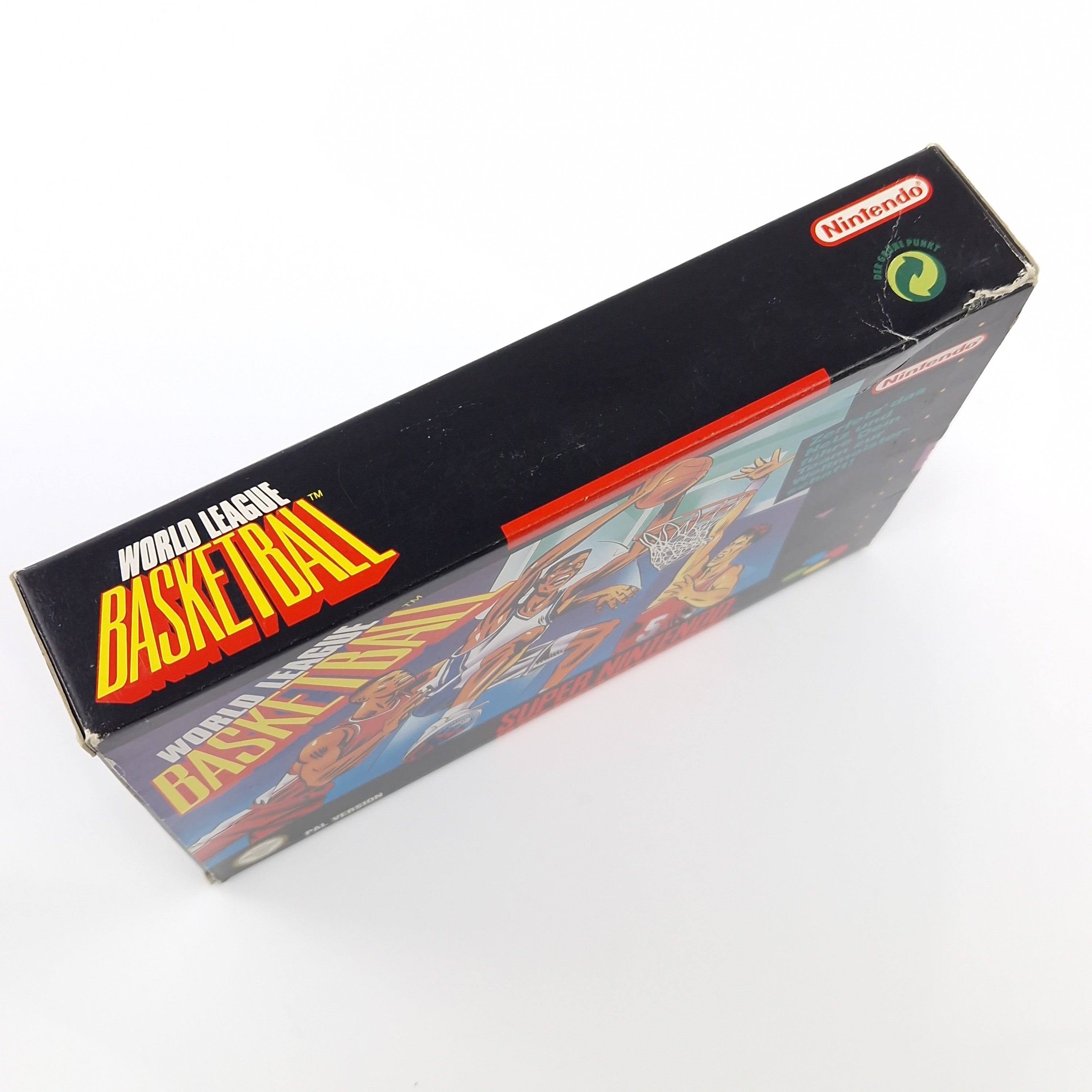 Super Nintendo Spiel – World League Basketball (OVP PAL)