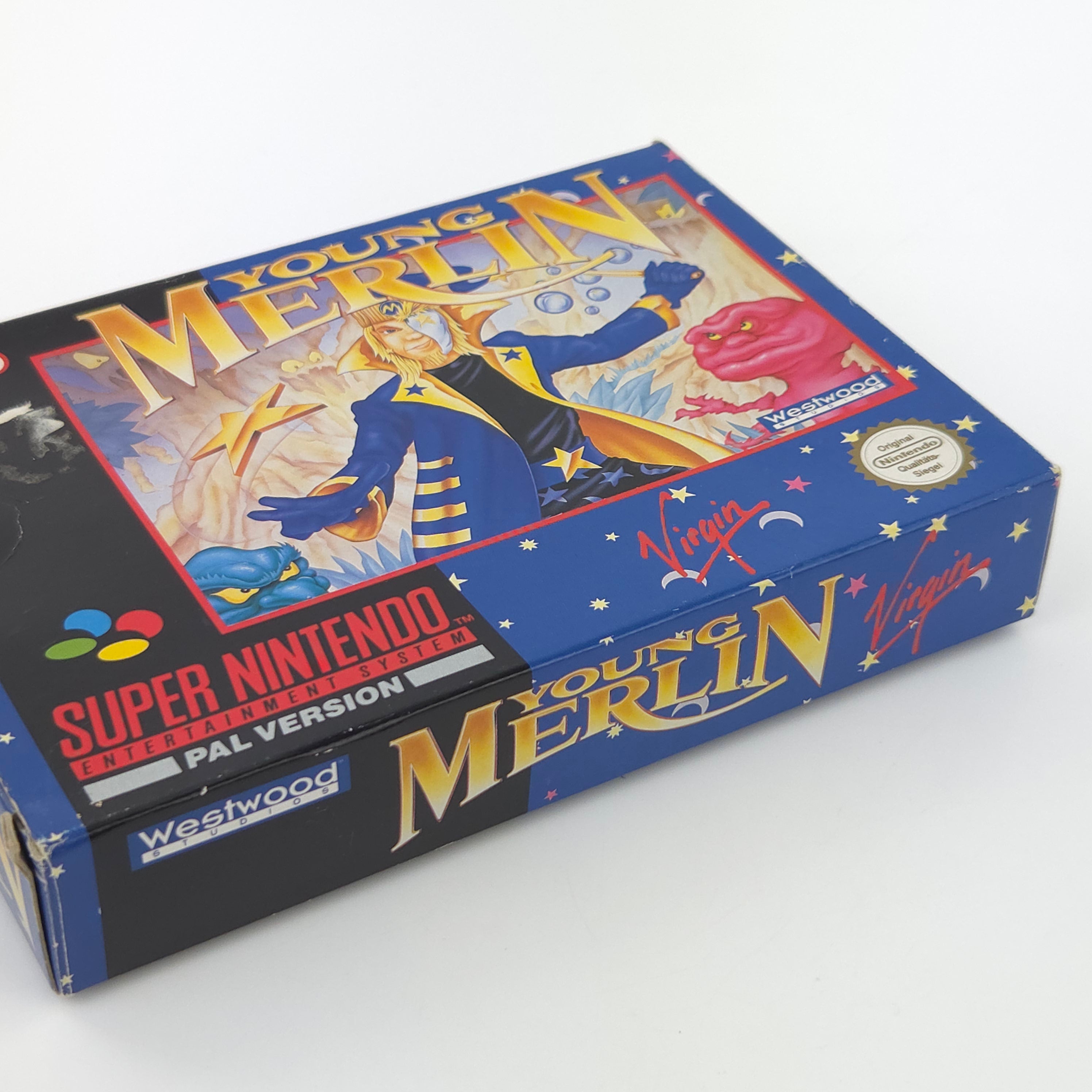 Super Nintendo Spiel – Young Merlin (SNES OVP PAL)
