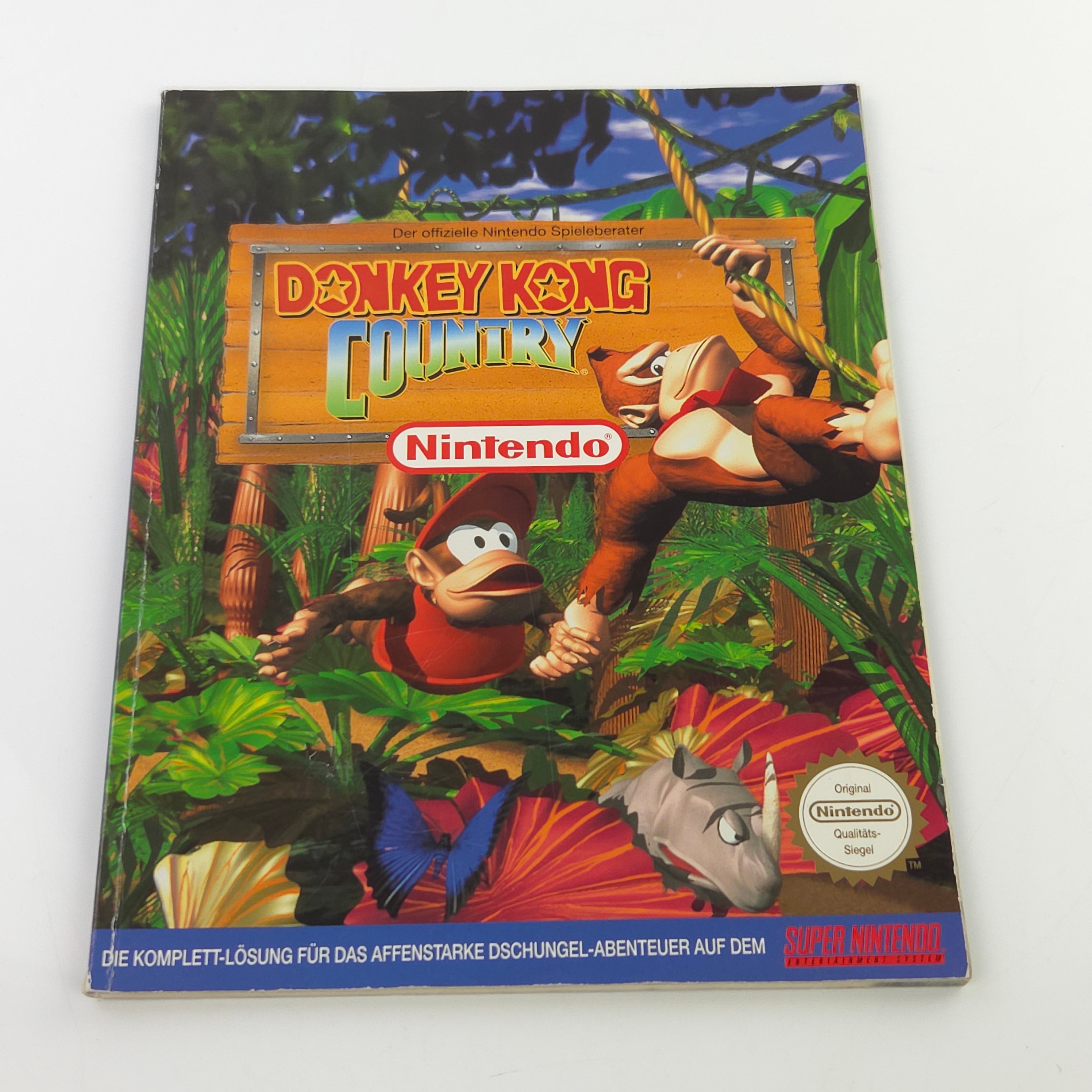 Super Nintendo Spiel – Donkey Kong Country 1 Guide Book