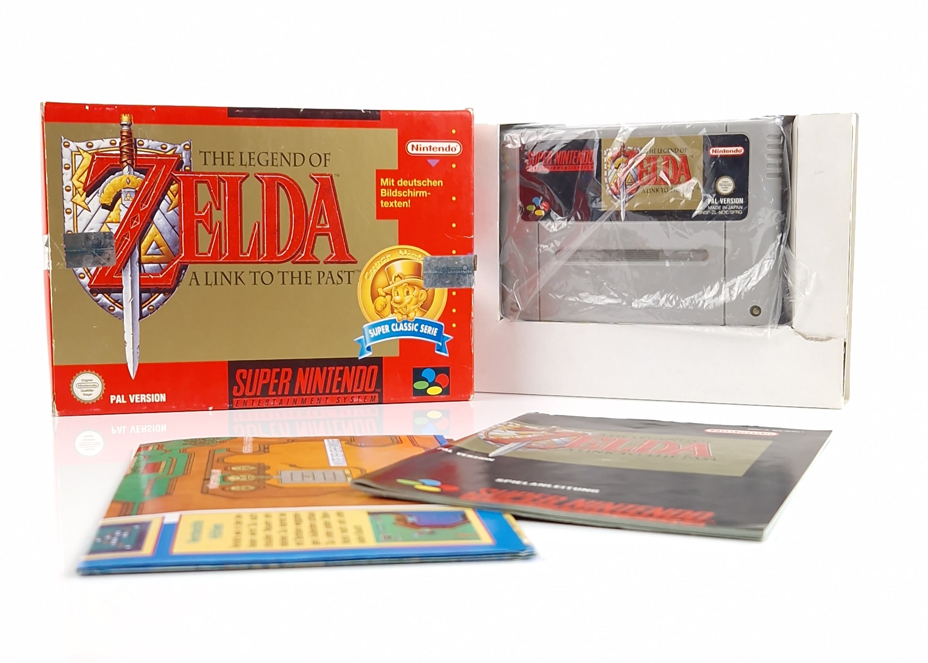 Super Nintendo Spiel – The Legend of Zelda A Link to the Past OVP