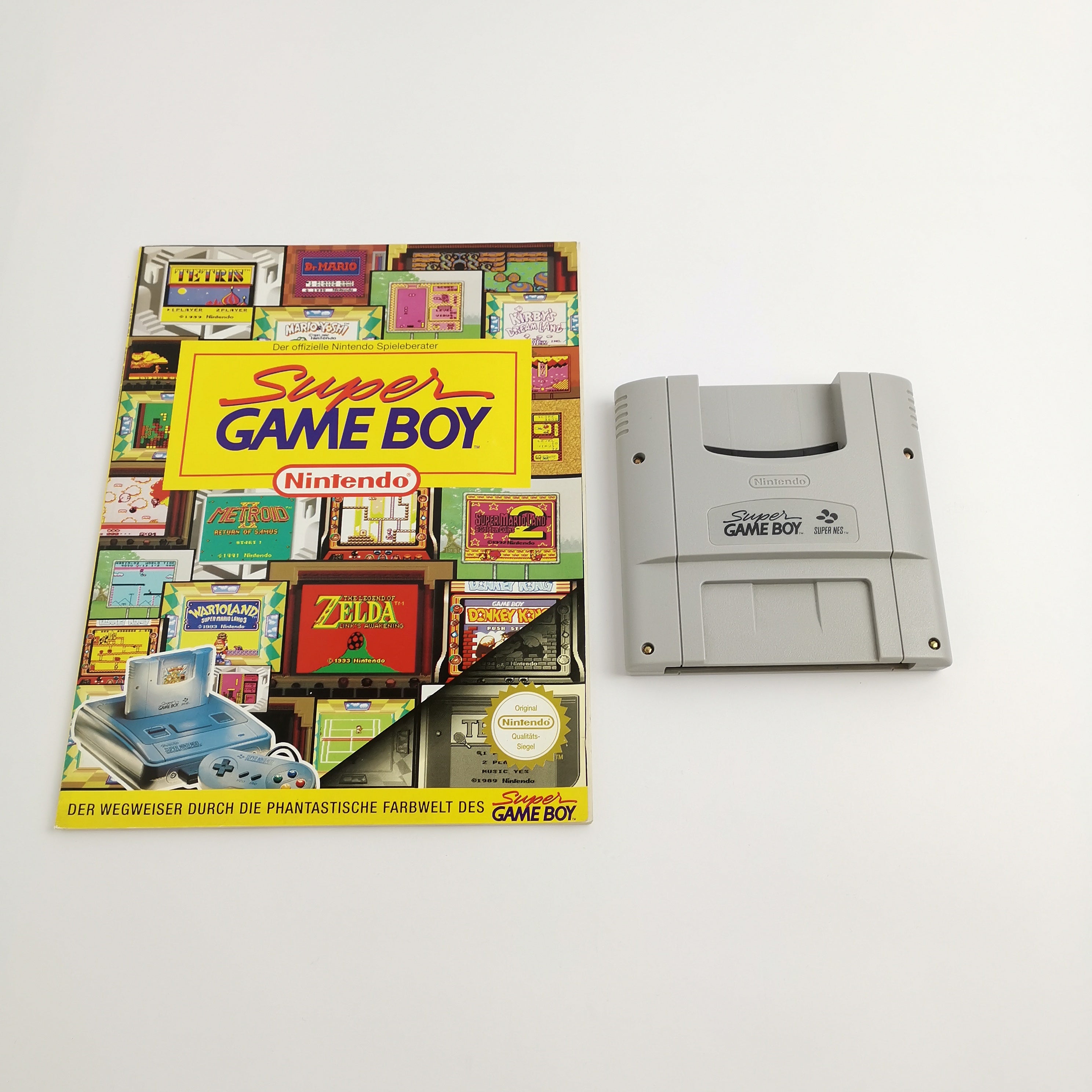 Super Nintendo Zubehör – Game Boy Adapter und Spieleberater